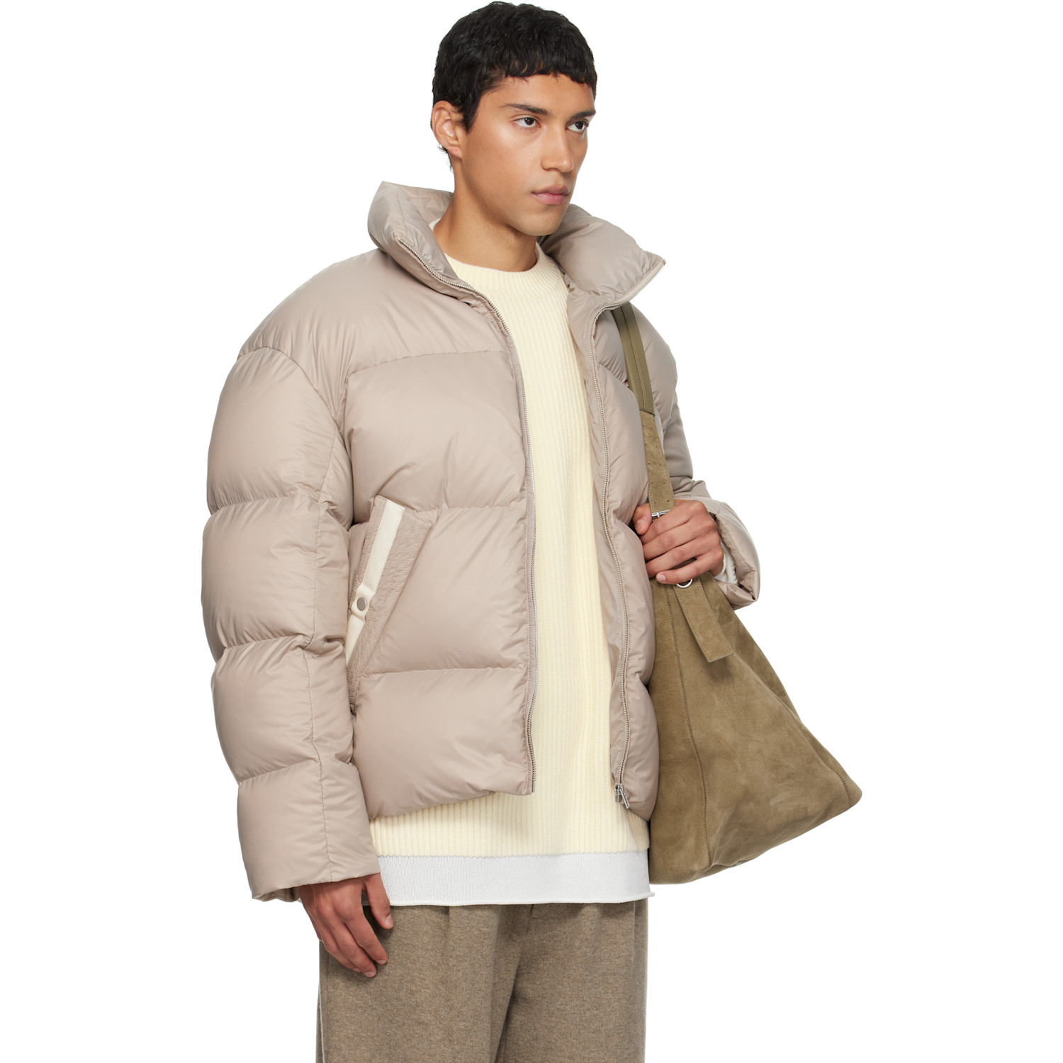  Mordecai Beige Dune Down Jacket 