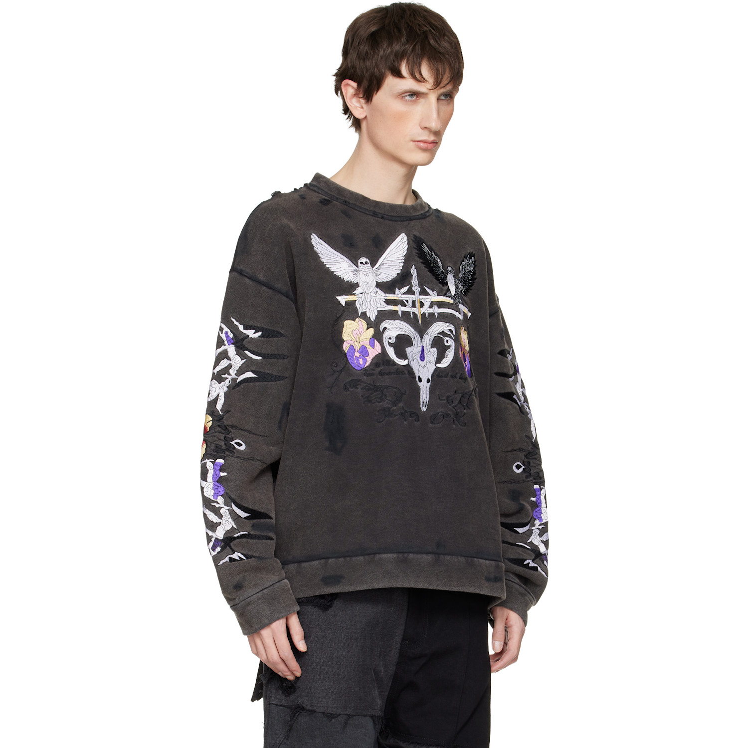  Who Decides War Black Epitome Sweatshirt 