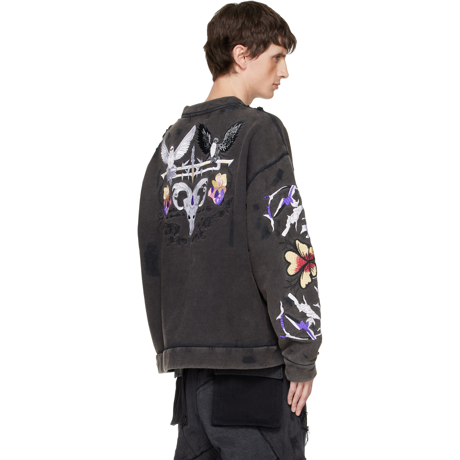  Who Decides War Black Epitome Sweatshirt 
