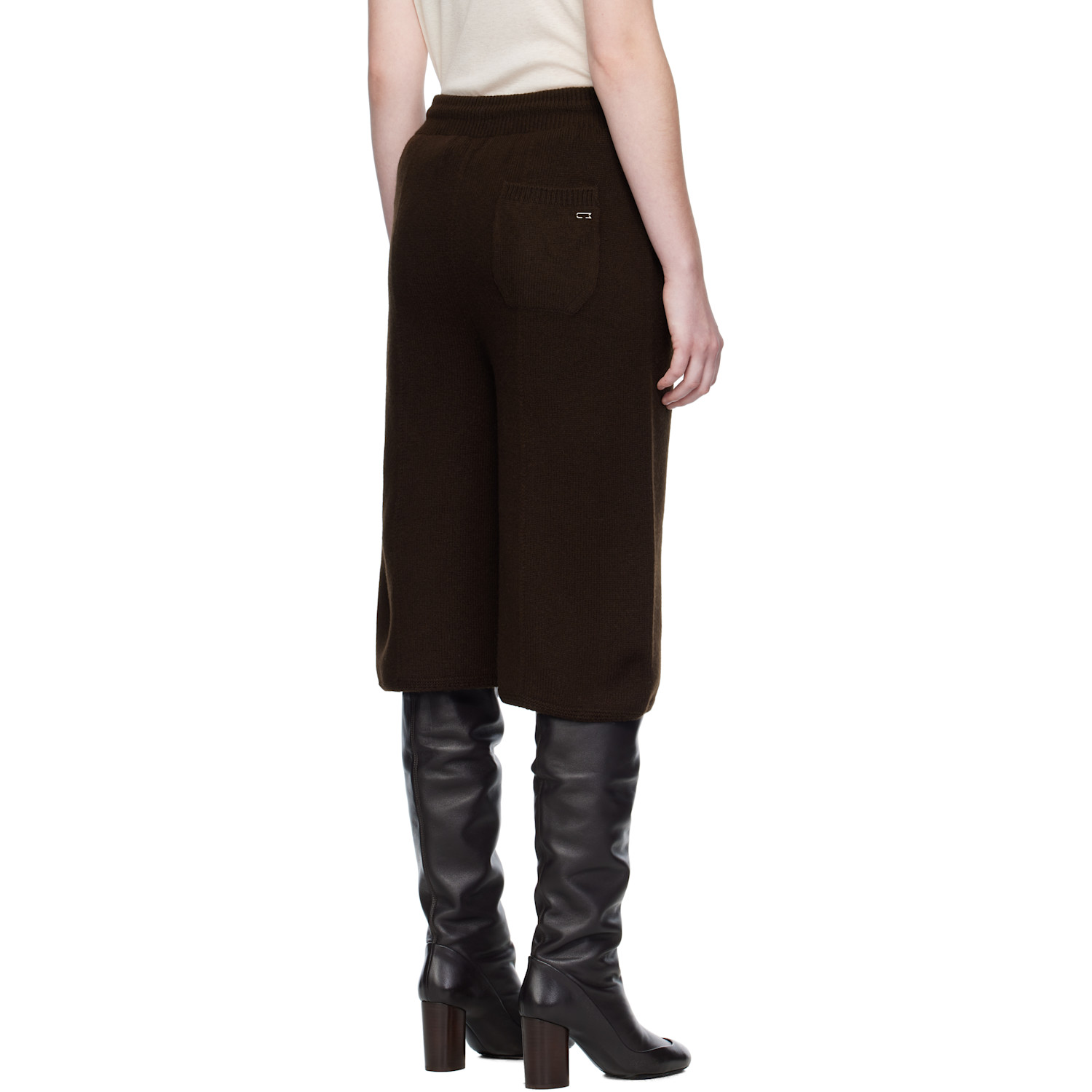  Umarmung Brown Wholegarment Bermuda Shorts 