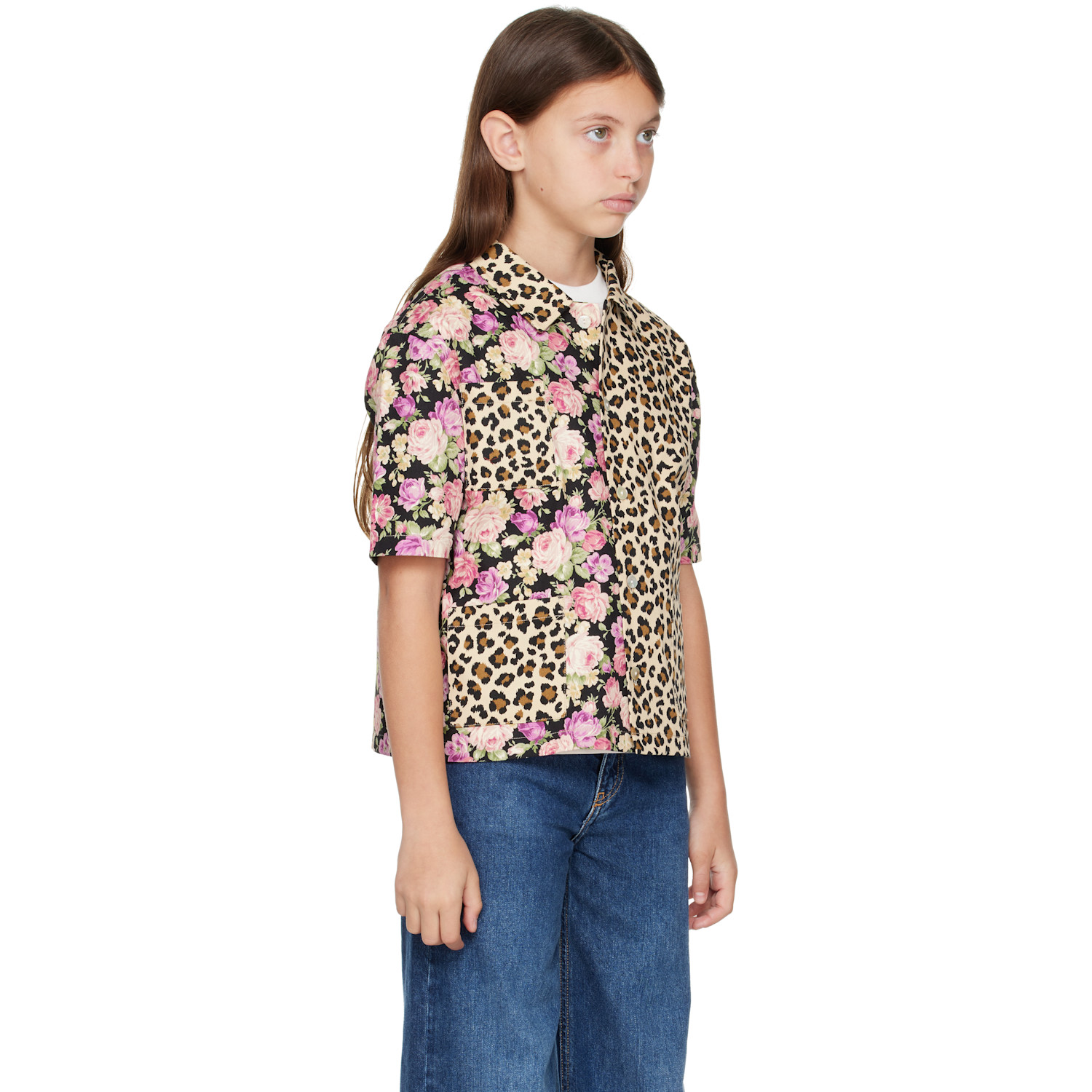  Broken Telephone Ssense Exclusive Kids Multicolor Two Tine 5pin Shirt 