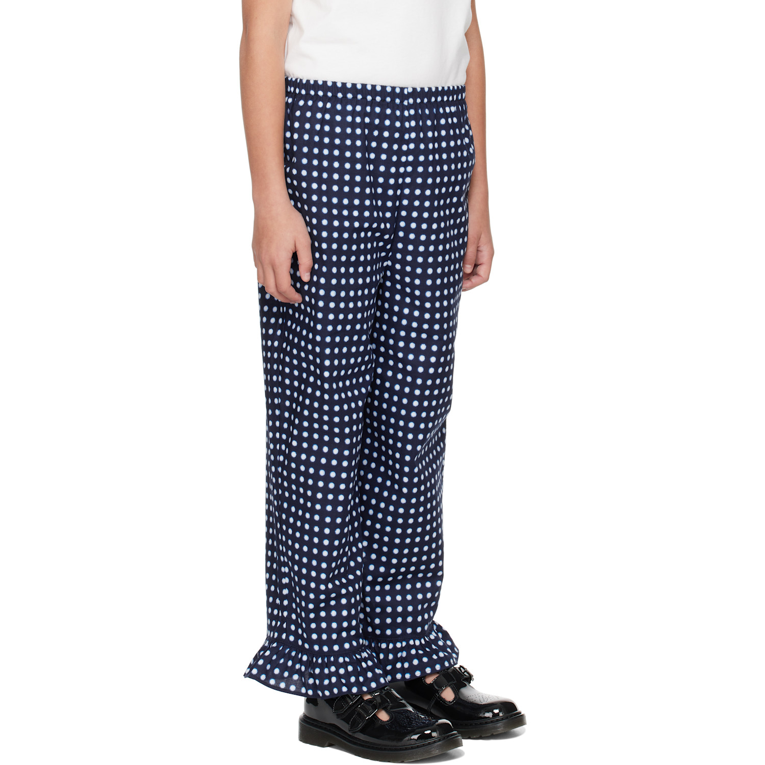  Broken Telephone Ssense Exclusive Kids Navy Moe Trousers 
