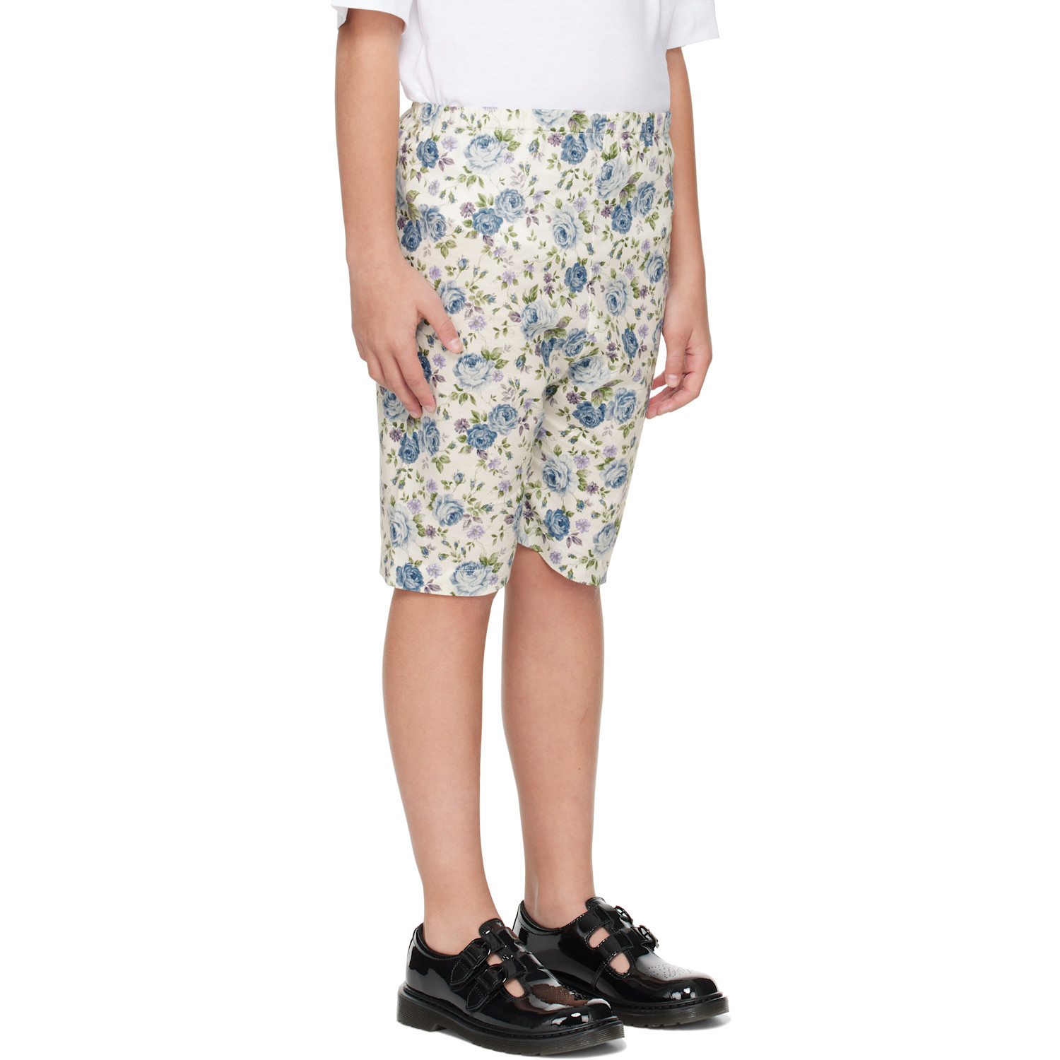  Broken Telephone Ssense Exclusive Kids Blue & Off-white Shortys Shorts 