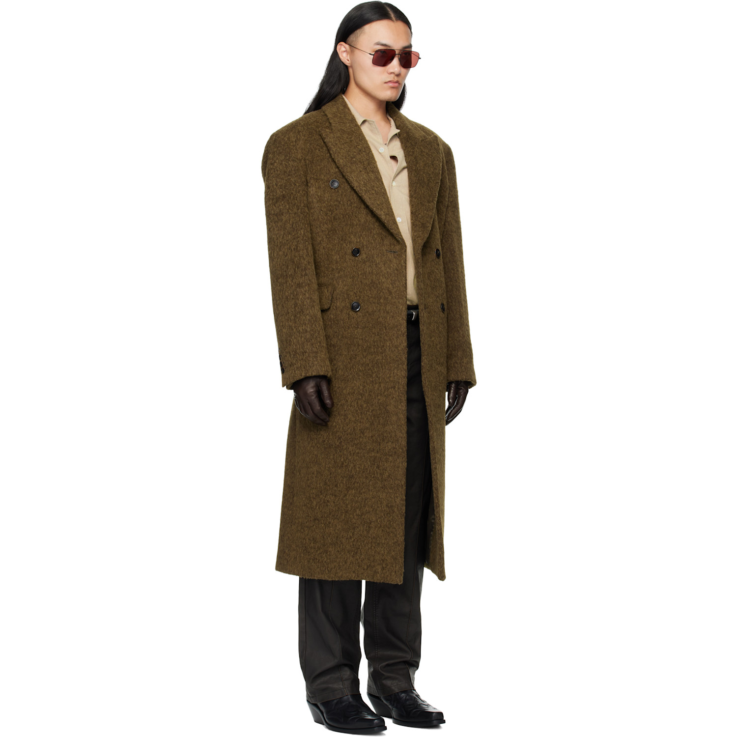 Mmic Khaki Noir Coat 