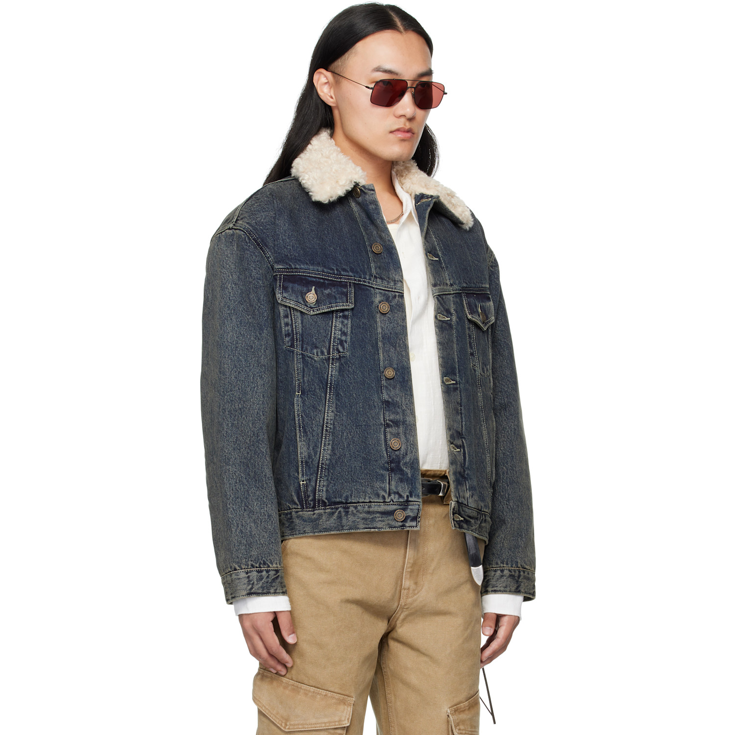  Mmic Navy Rolling Acid Jacket 