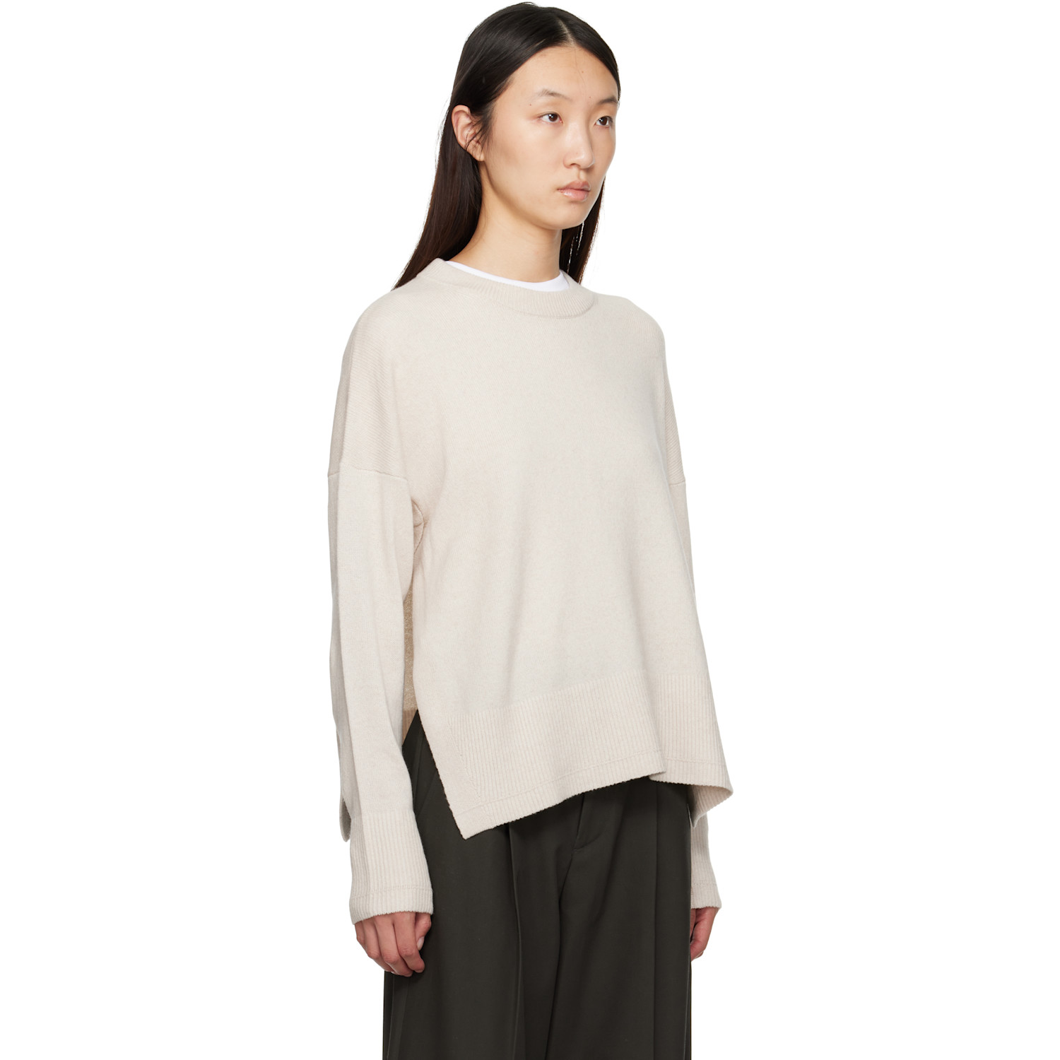  Maria Mcmanus Beige Swing Sweater 