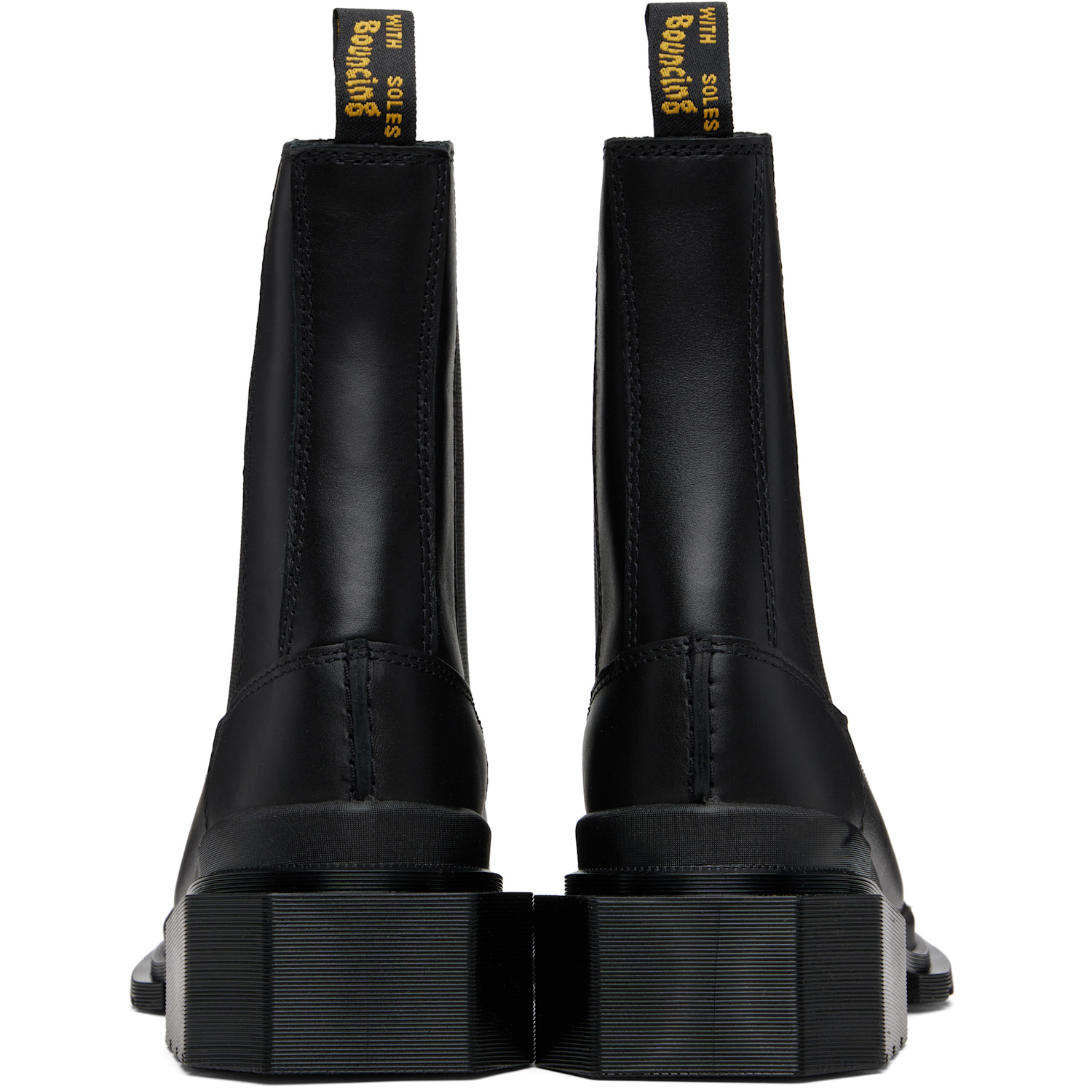  Dr. Martens Black Maybole Square Toe Chelsea Boots 