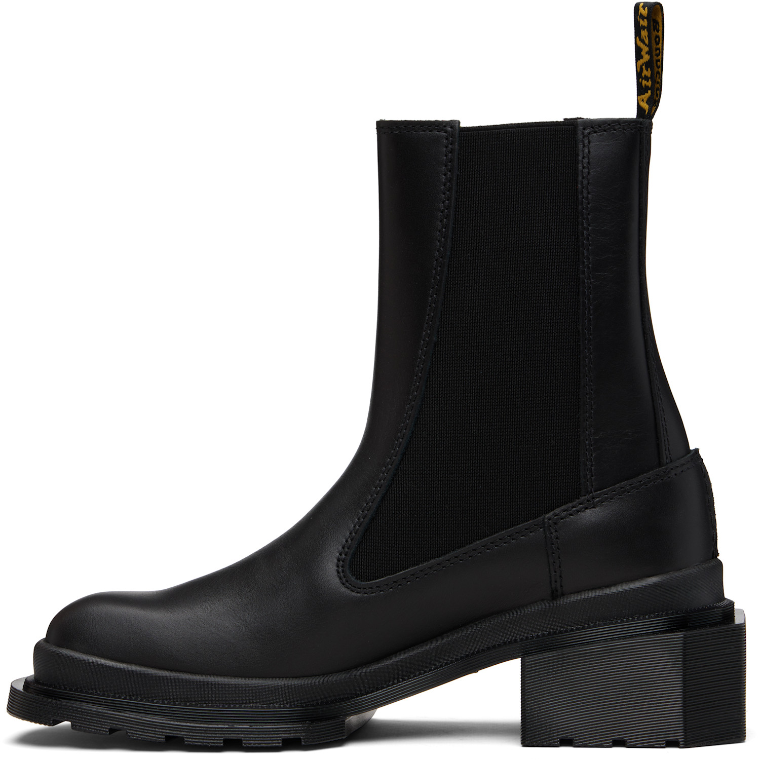  Dr. Martens Black Maybole Square Toe Chelsea Boots 