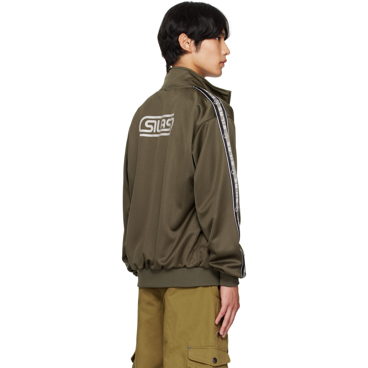  Silas Green Logo Track Jacket 