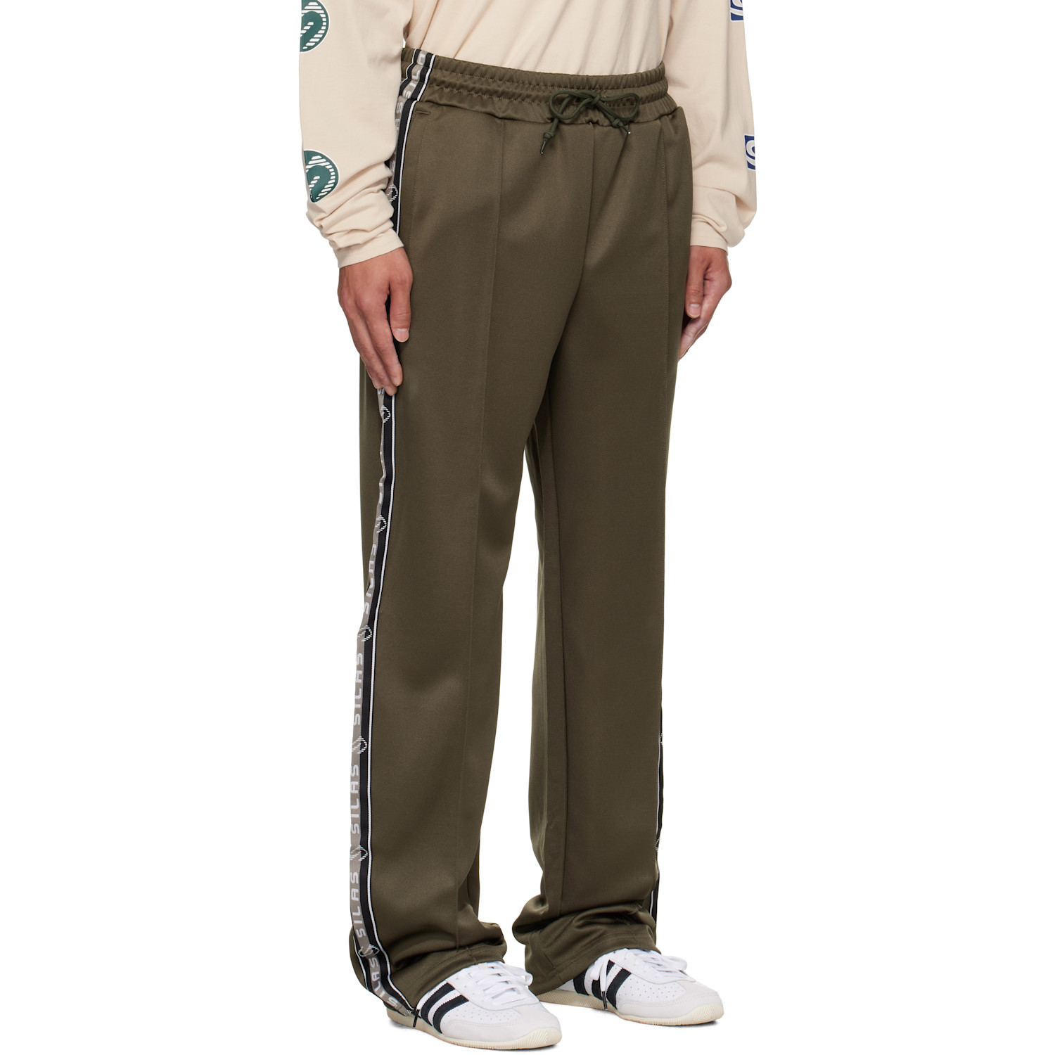  Silas Green Logo Track Pants 