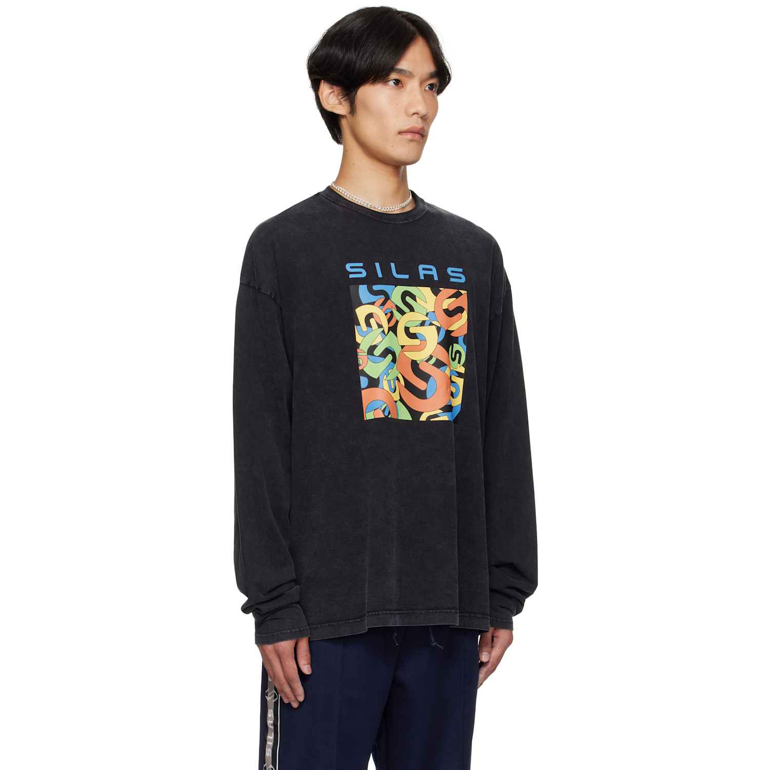  Silas Black Box Artwork Long Sleeve T-shirt 