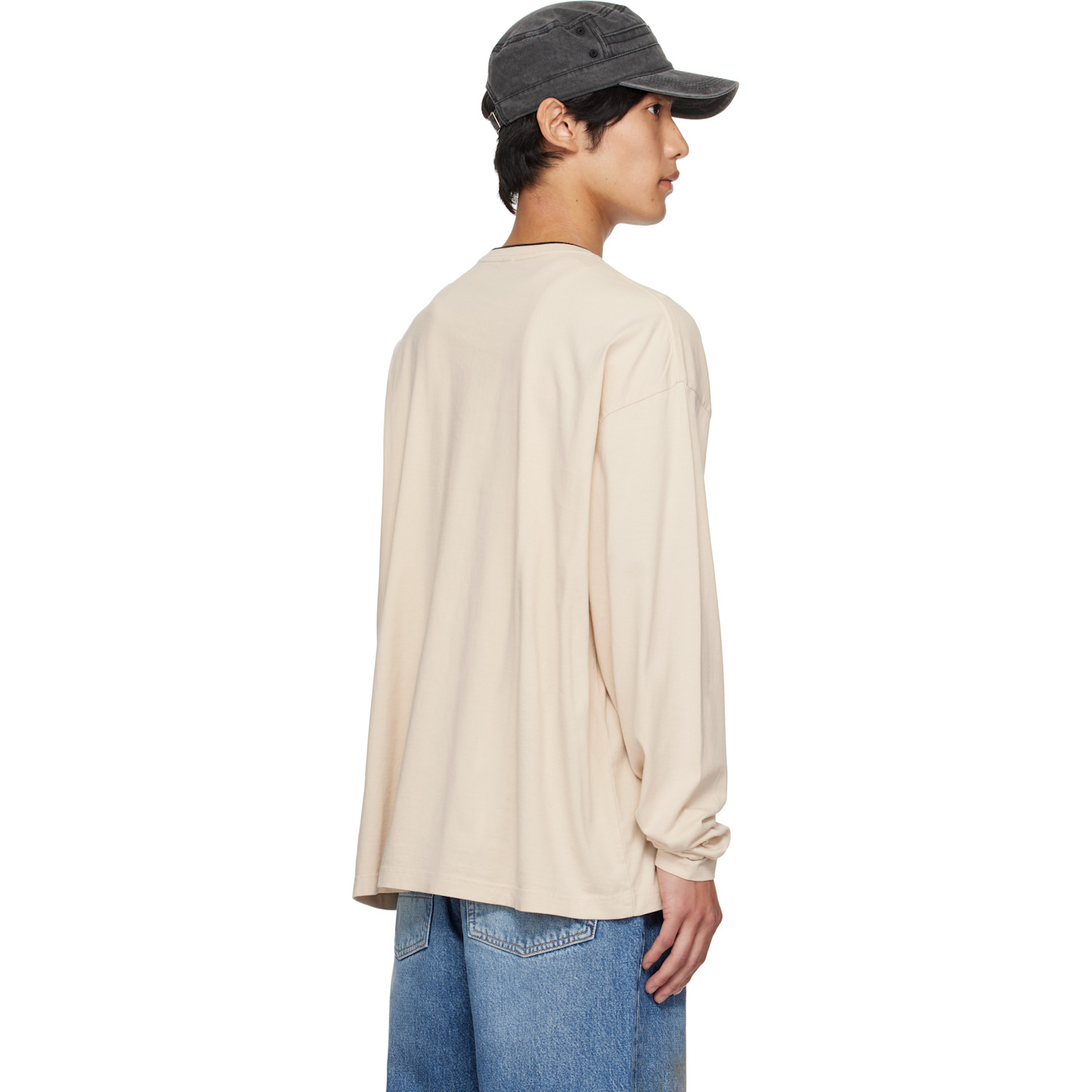  Silas Off-white Box Artwork Long Sleeve T-shirt 