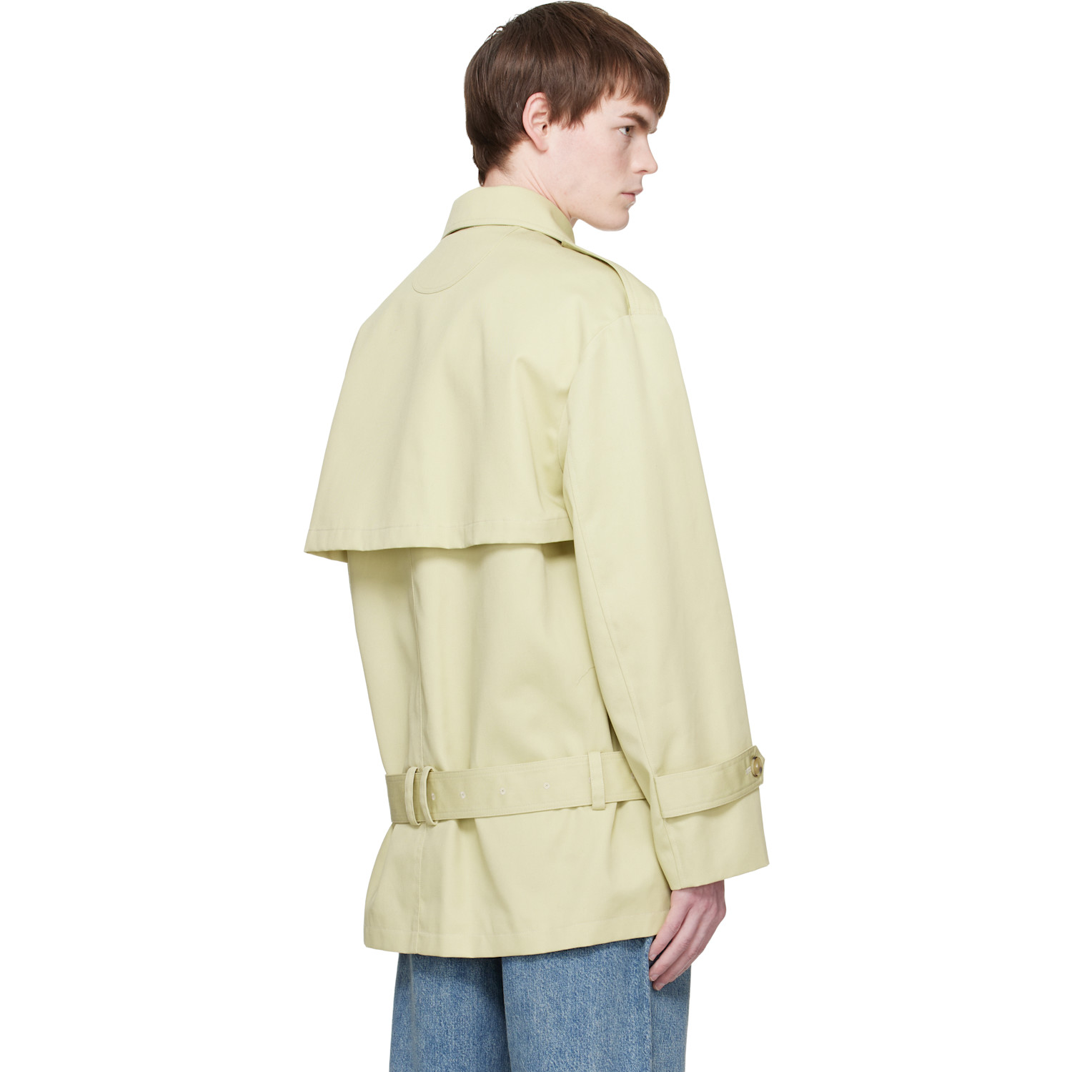  Commission Beige Hunter Trench Coat 