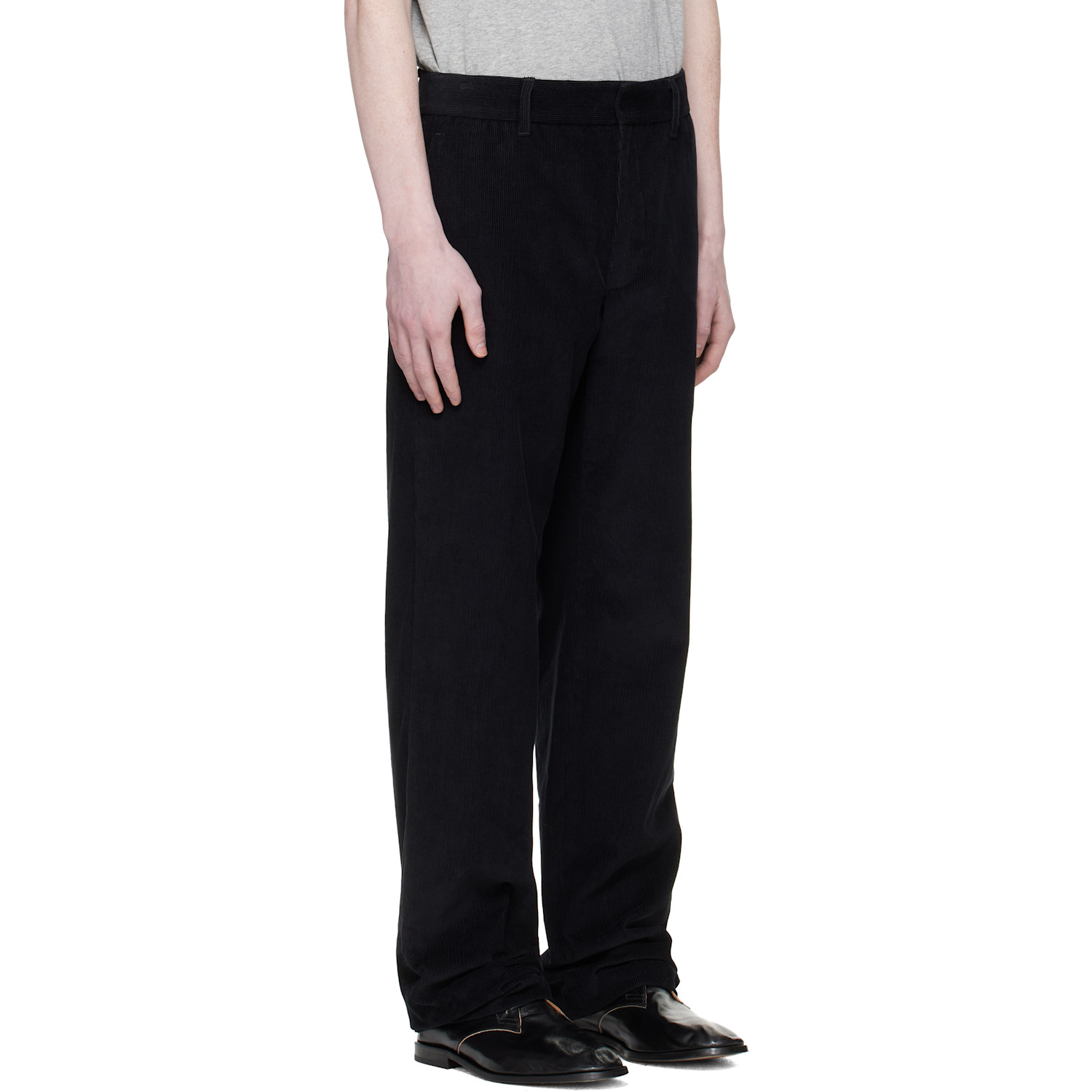  Commission Black Low-rise Boy Trousers 