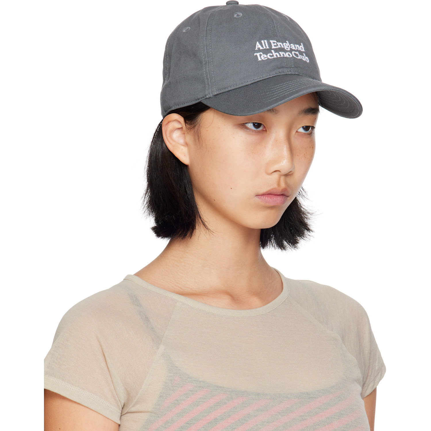  Idea Gray 'all England Techno Club' Cap 