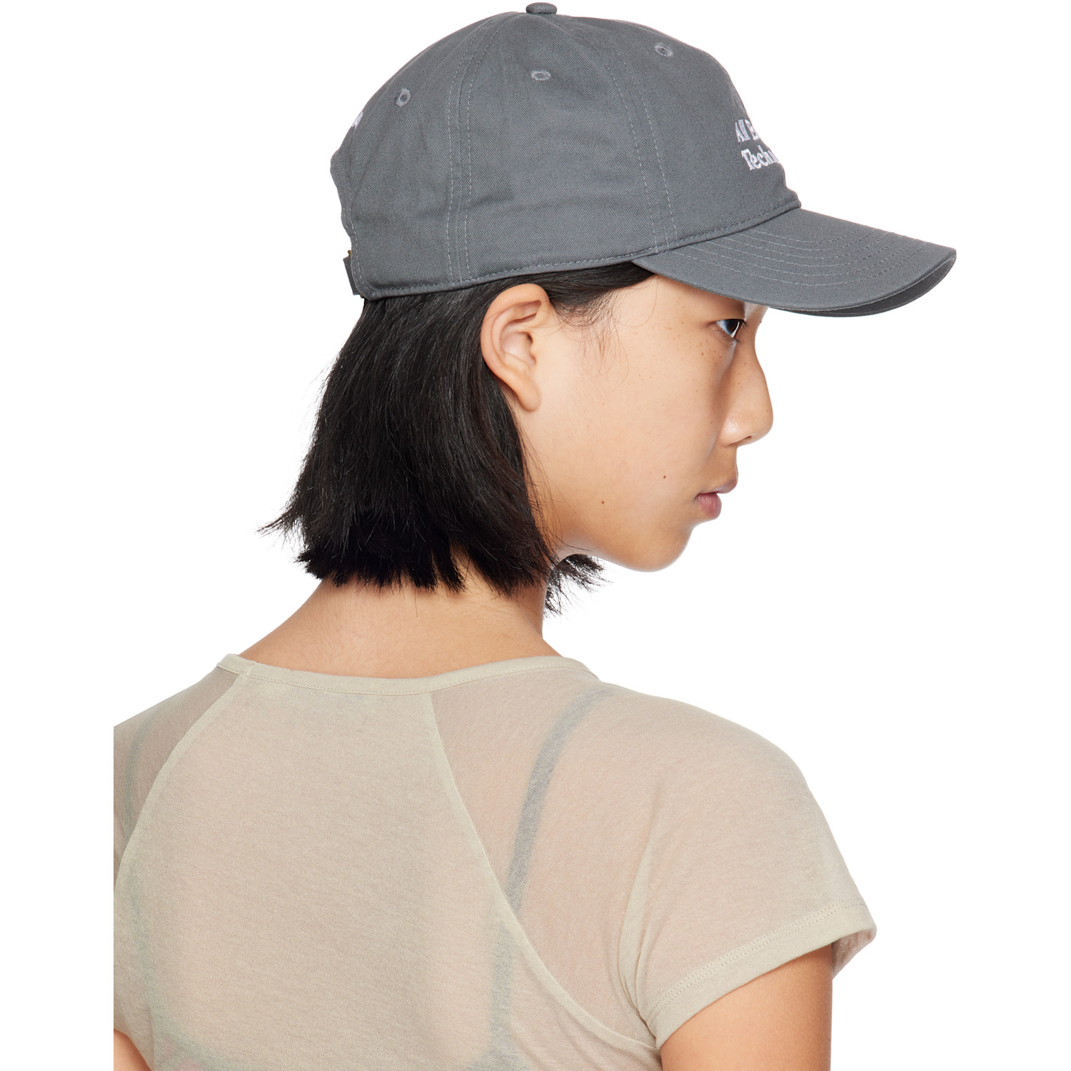  Idea Gray 'all England Techno Club' Cap 