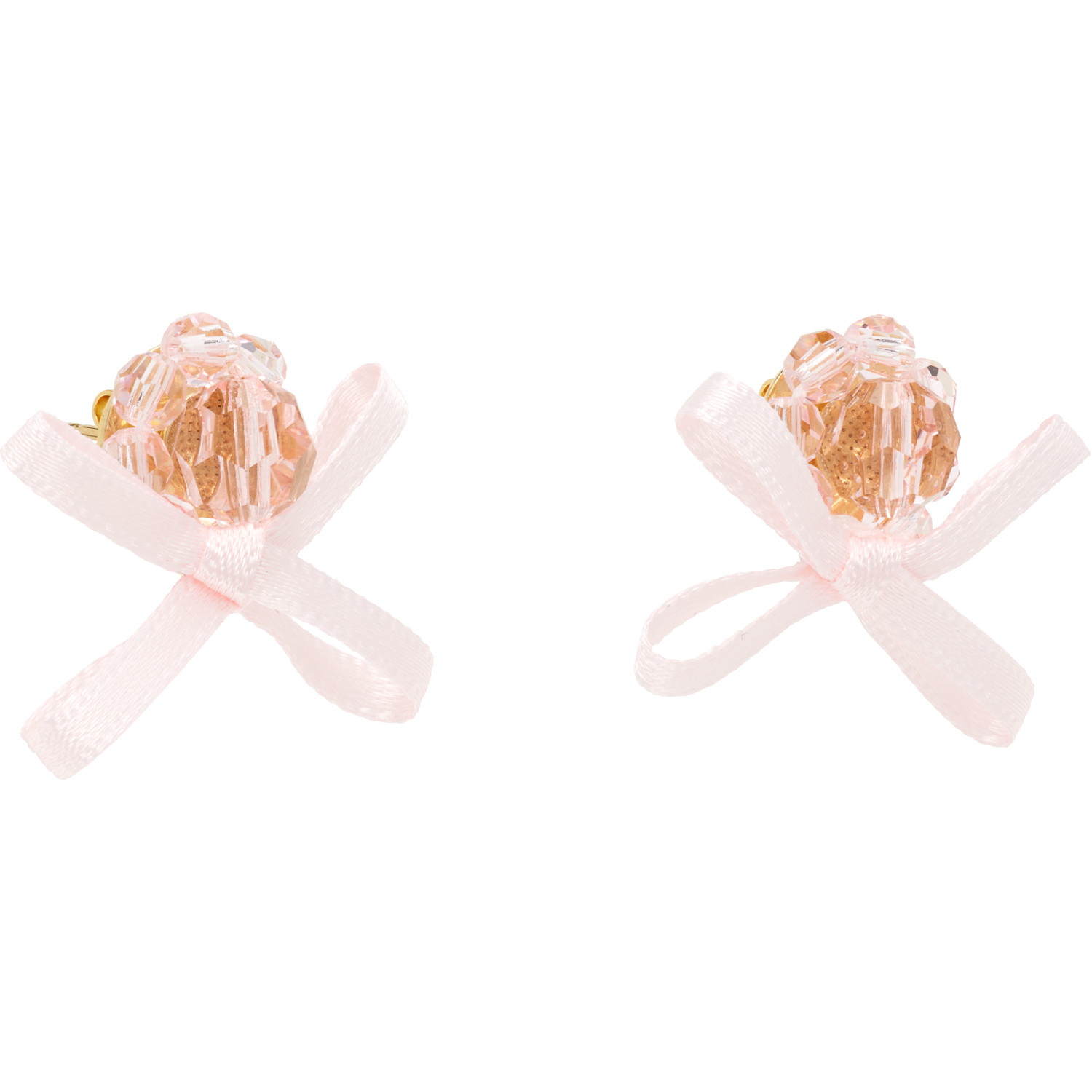  Simone Rocha Petite Bow Daisy Stud Earrings 