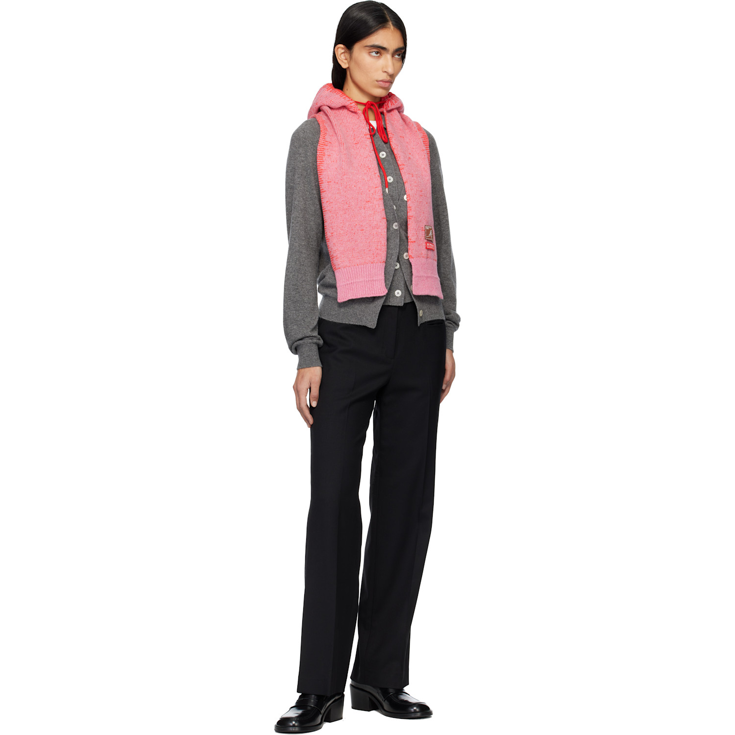  B.b. Wallace Pink Blake Hood Scarf 