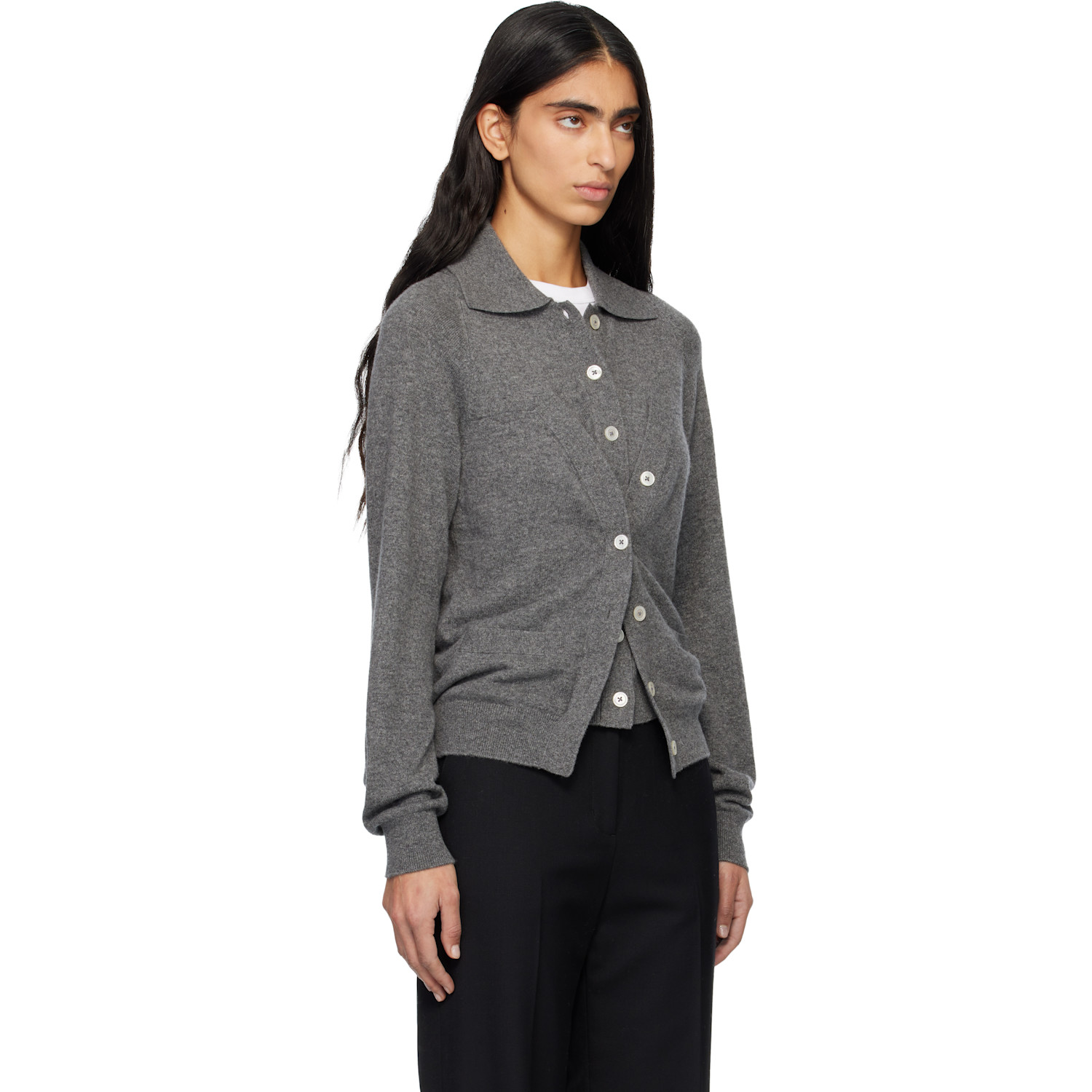  B.b. Wallace Gray Kruger Cardigan 