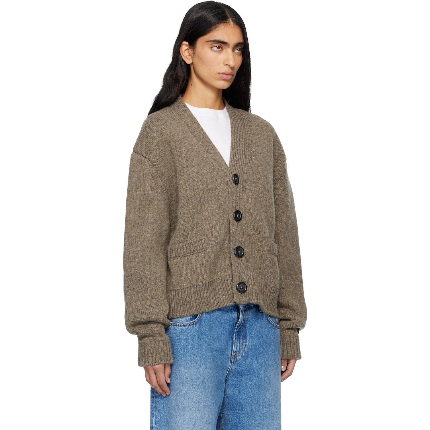  B.b. Wallace Taupe Wylie Cardigan 