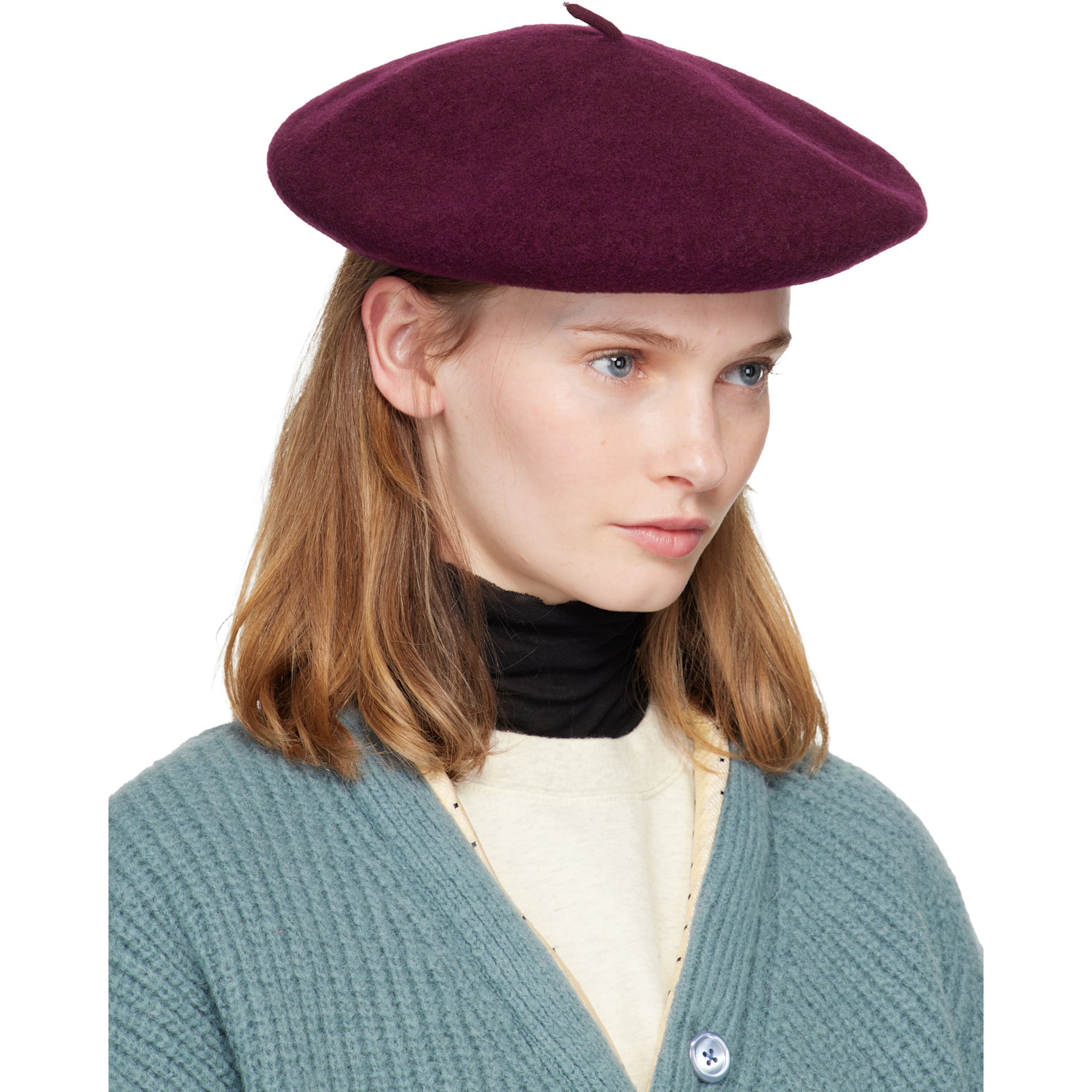  Undercover Burgundy Kijima Takayuki Edition Wool Beret 
