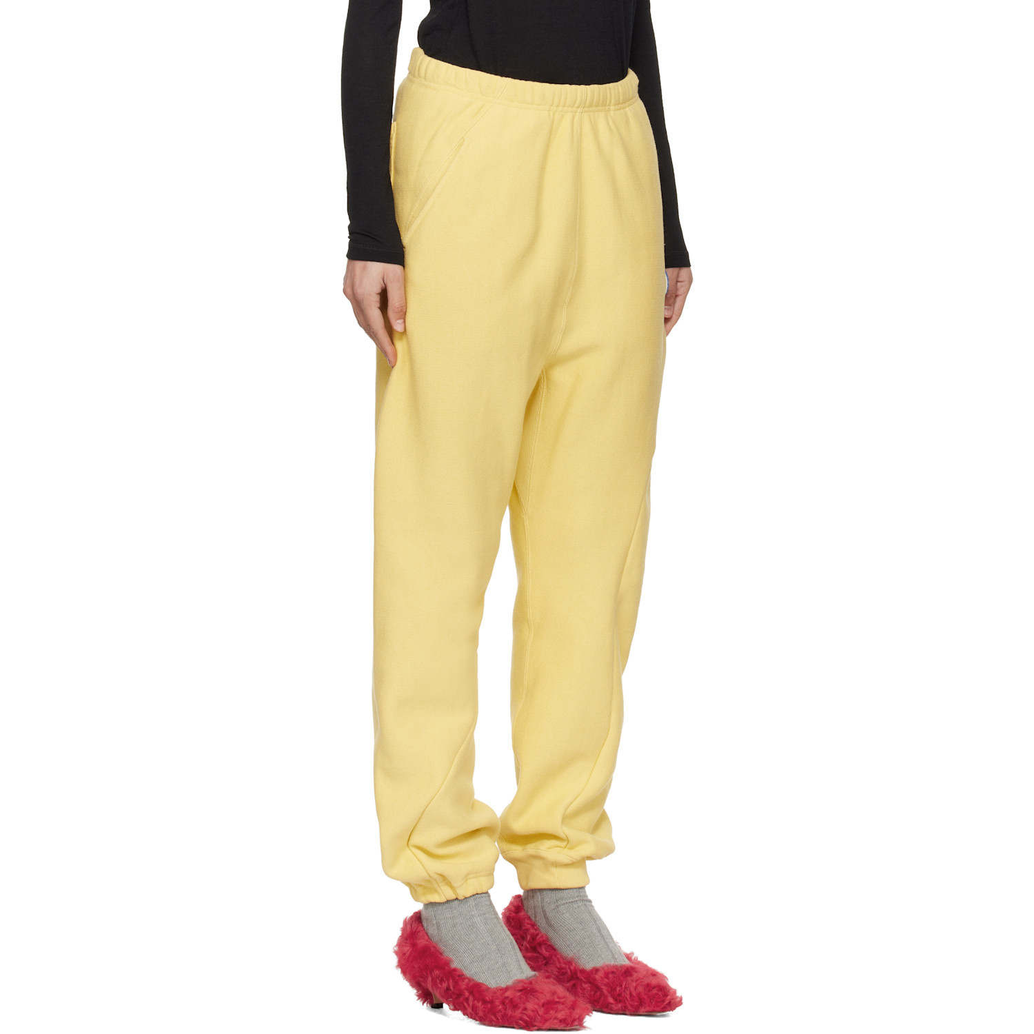  Undercover Yellow Champion Edition Uc2e1502-1 Sweatpants 