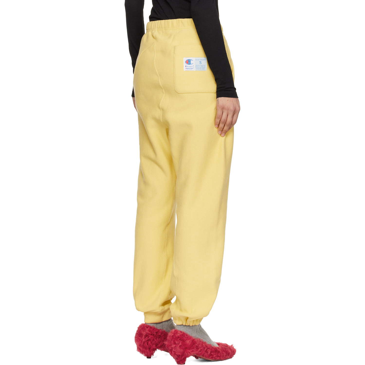  Undercover Yellow Champion Edition Uc2e1502-1 Sweatpants 