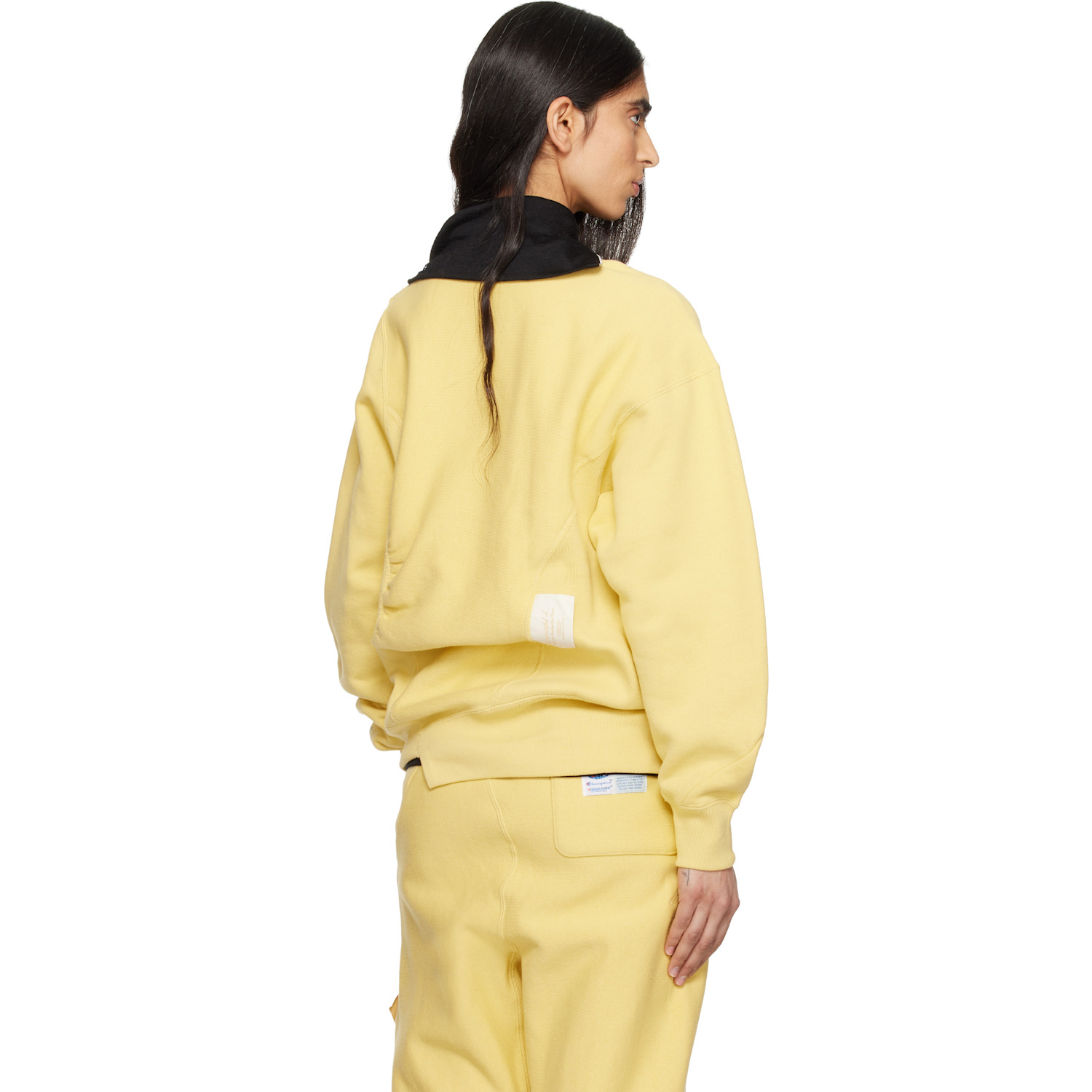  Undercover Yellow Champion Edition Uc2e1801-1 Sweatshirt 