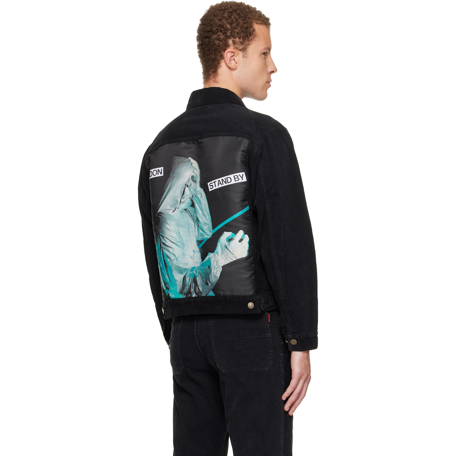  Undercover Black Uc2e4209-1 Denim Jacket 