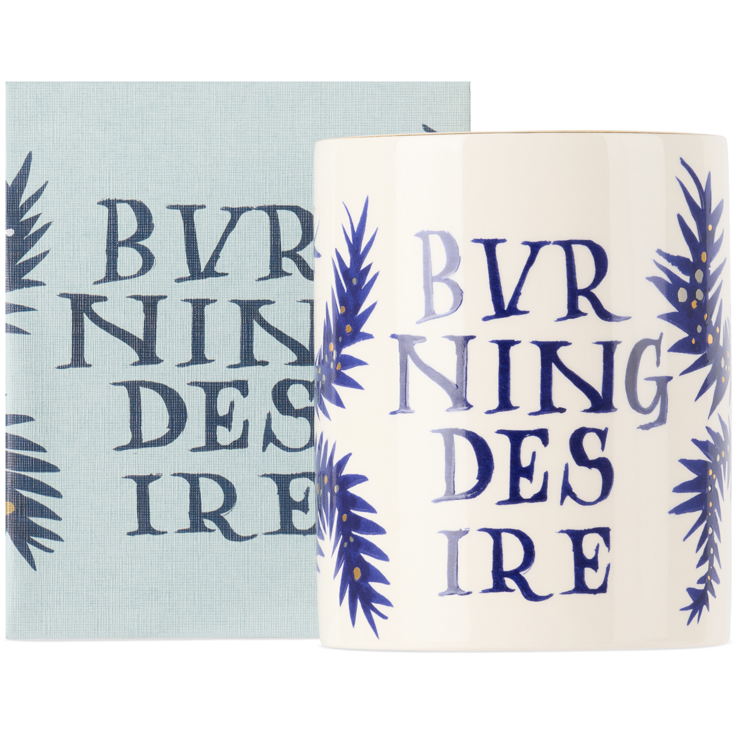  L'objet Ruan Hoffmann Edition Burning Desire Veti-vert Candle 