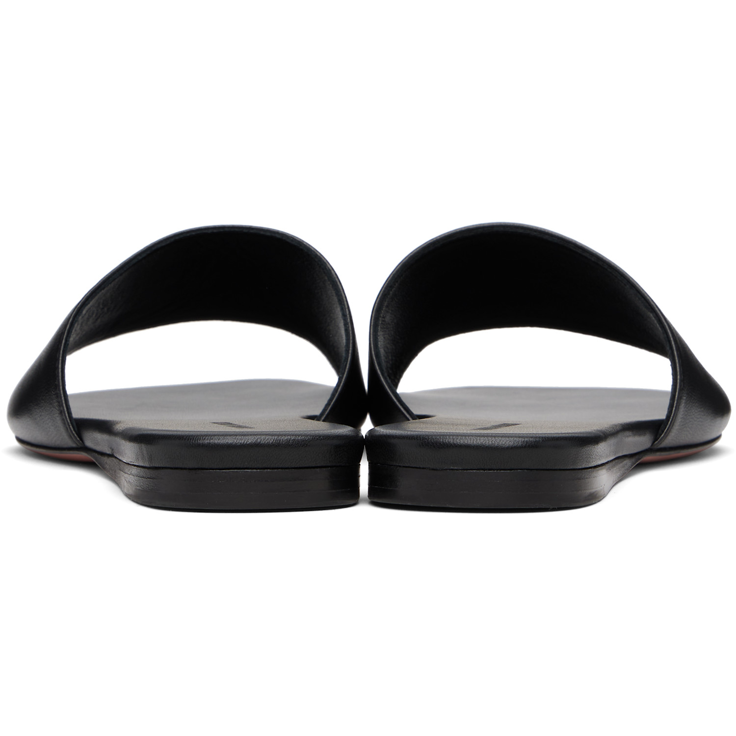  Amina Muaddi Black Bianca Sandals 