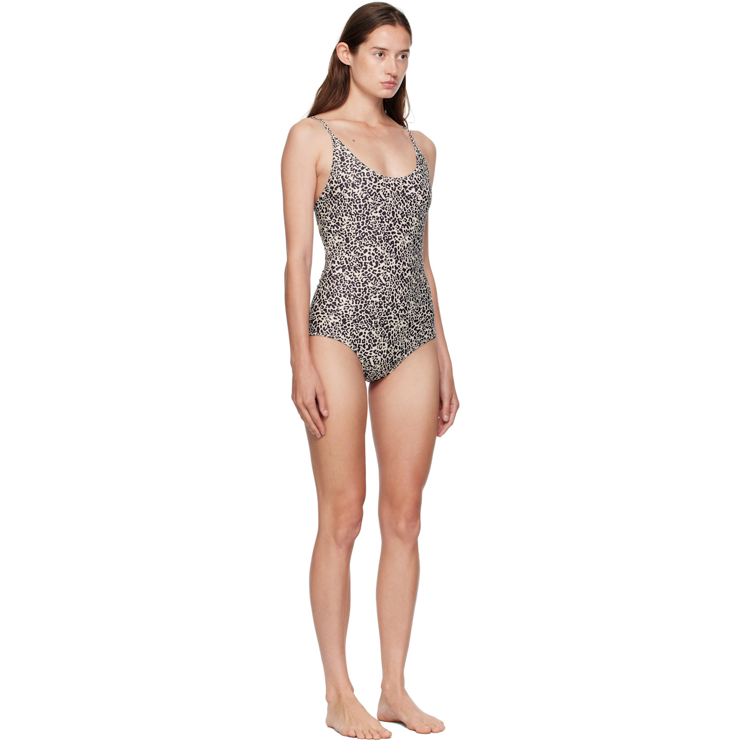  Bellini Bikini White Saona Cheetah Swimsuit 