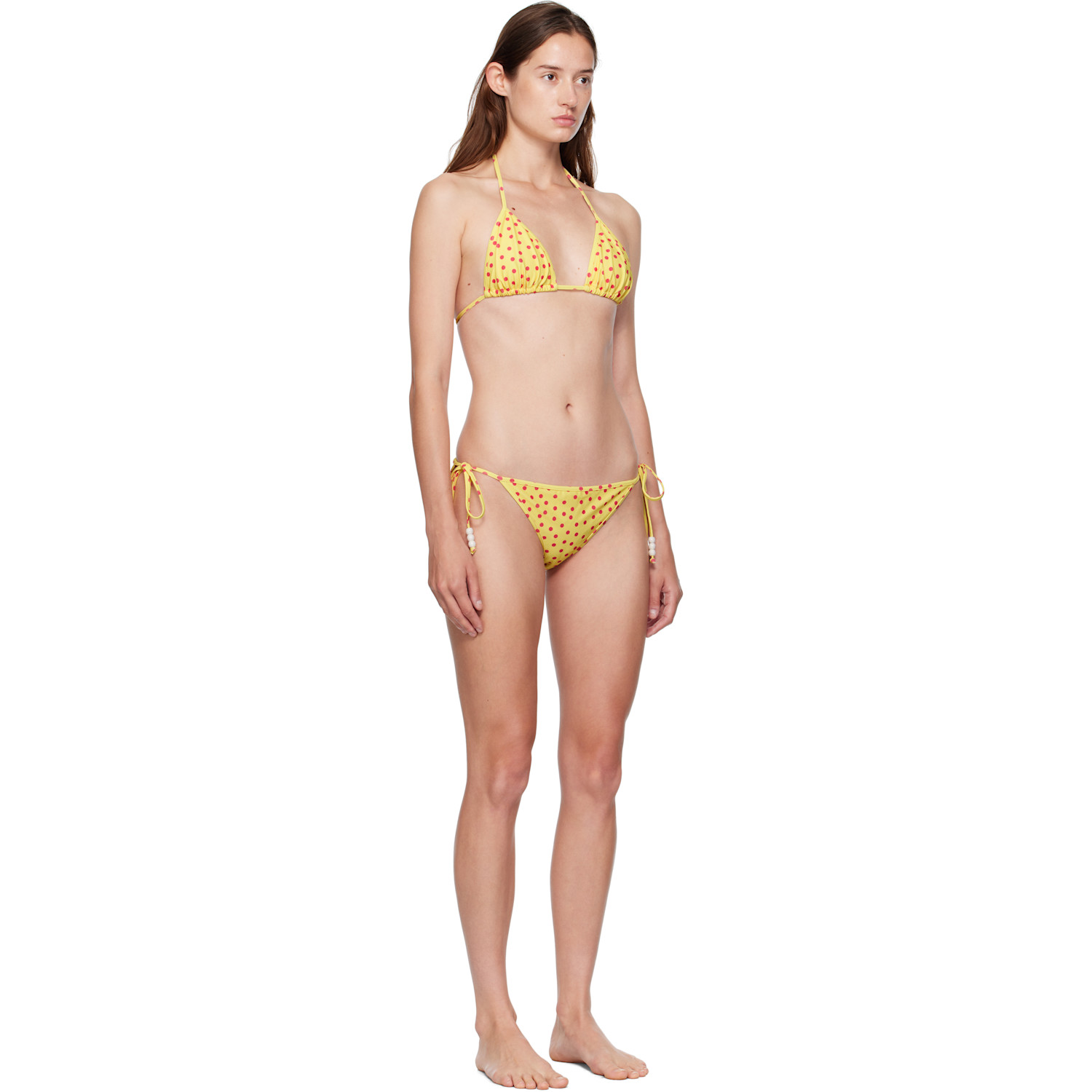  Bellini Bikini Yellow Daphne Dot Bikini 