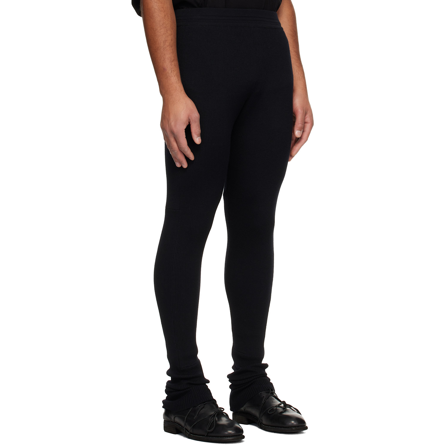  Julius Black Wool Lounge Pants 