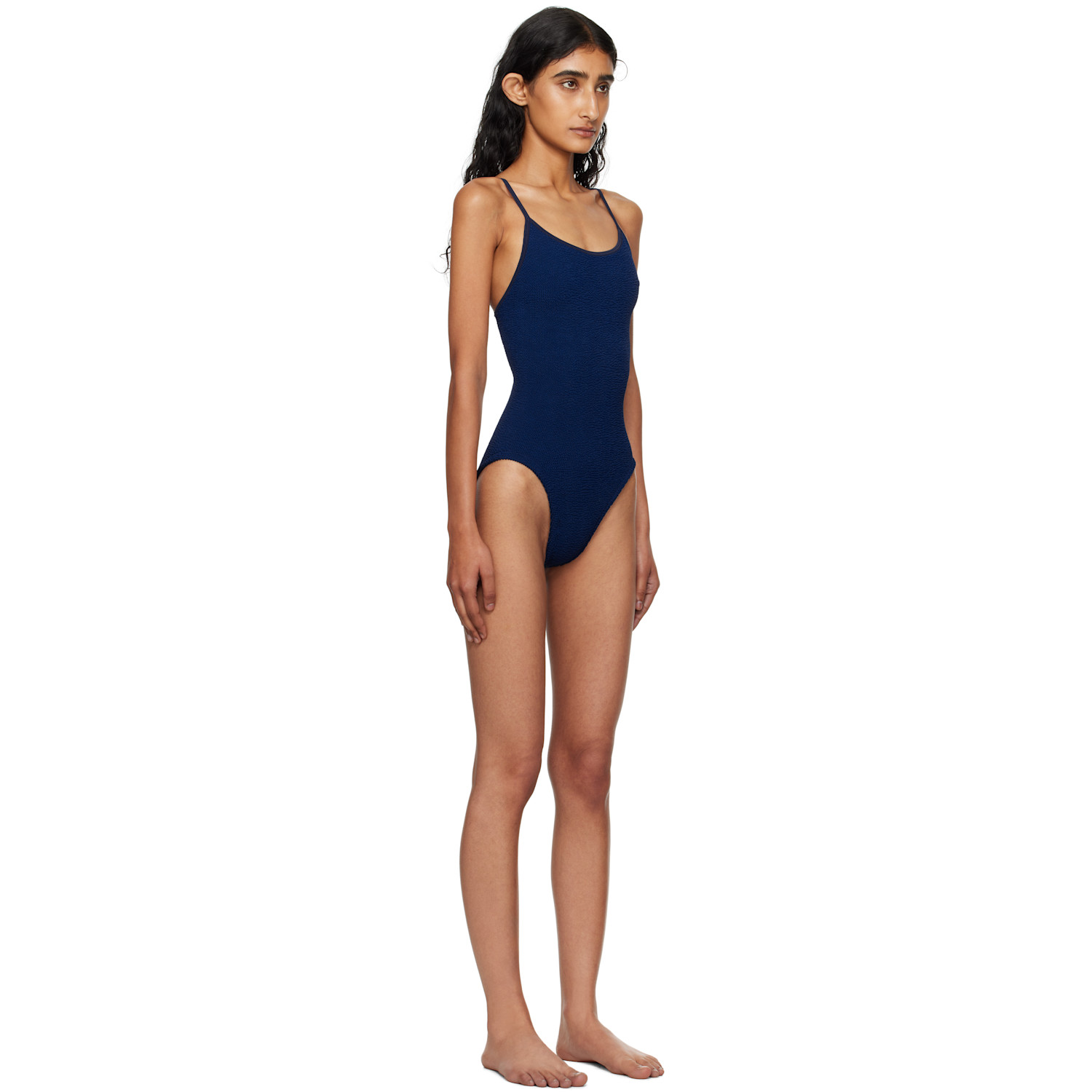  Hunza G Ssense Exclusive Navy Pamela Swimsuit 
