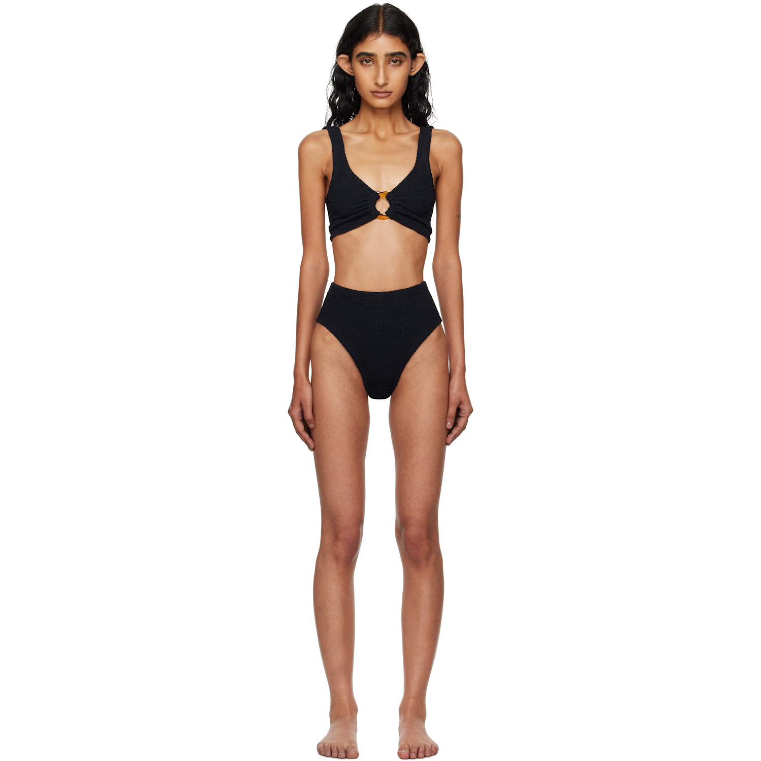 Hunza G Black Nadine Bikini