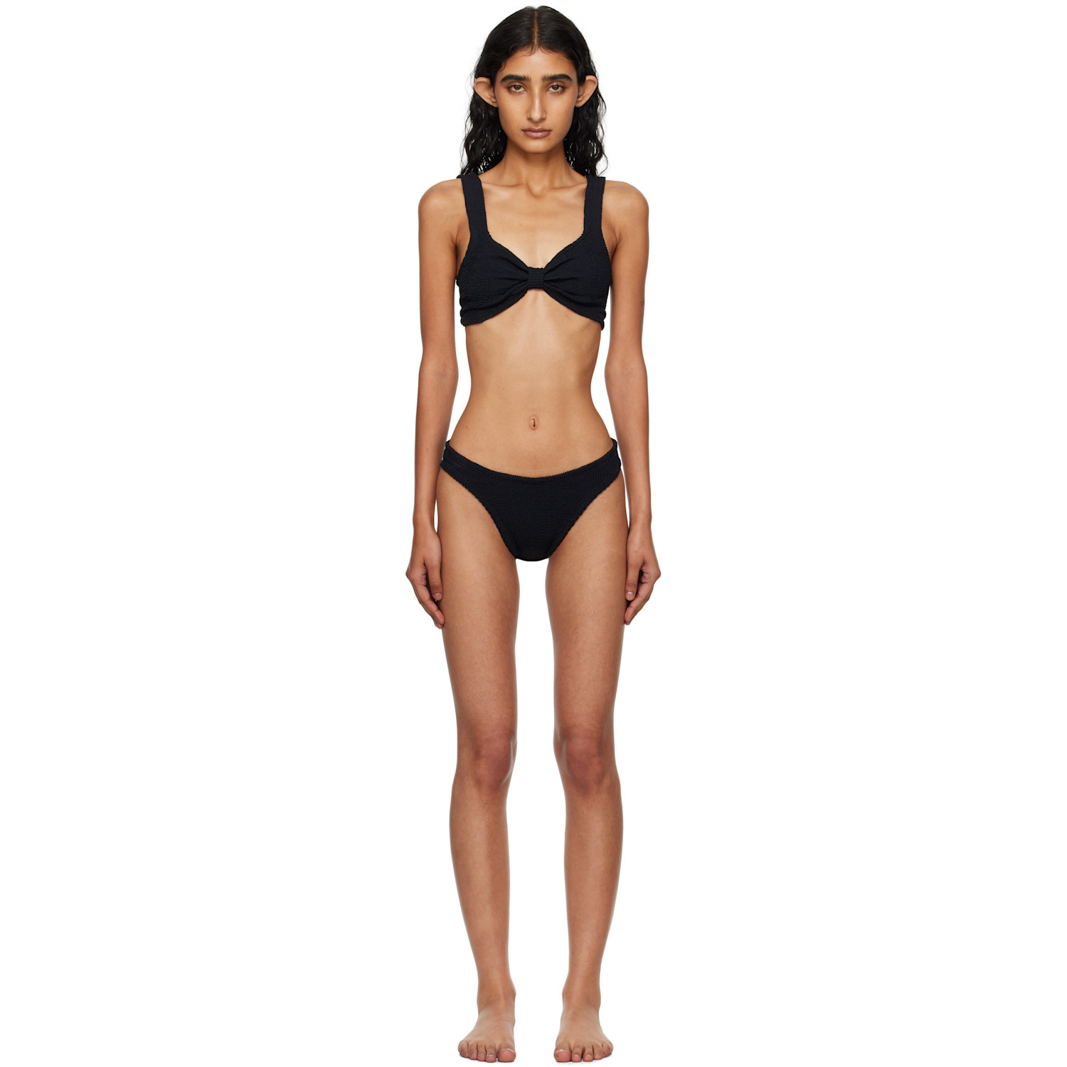 Hunza G Black Bonnie Bikini