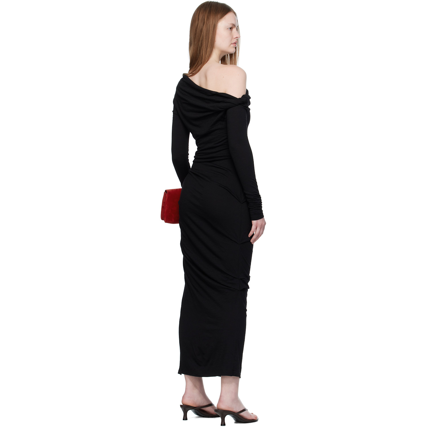  Paris Georgia Black Elemental Manahou Maxi Dress 