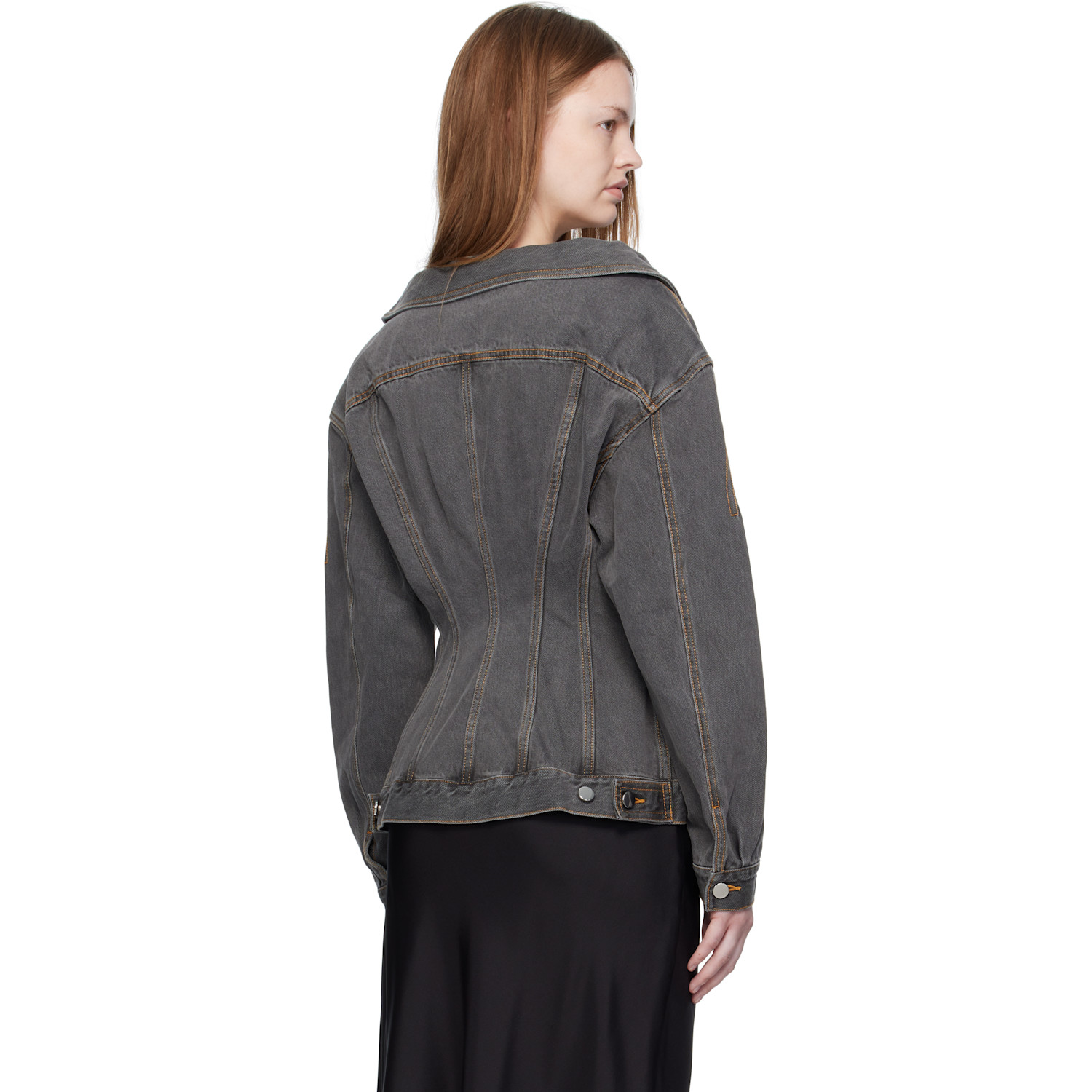  Paris Georgia Gray Jemimah Denim Jacket 
