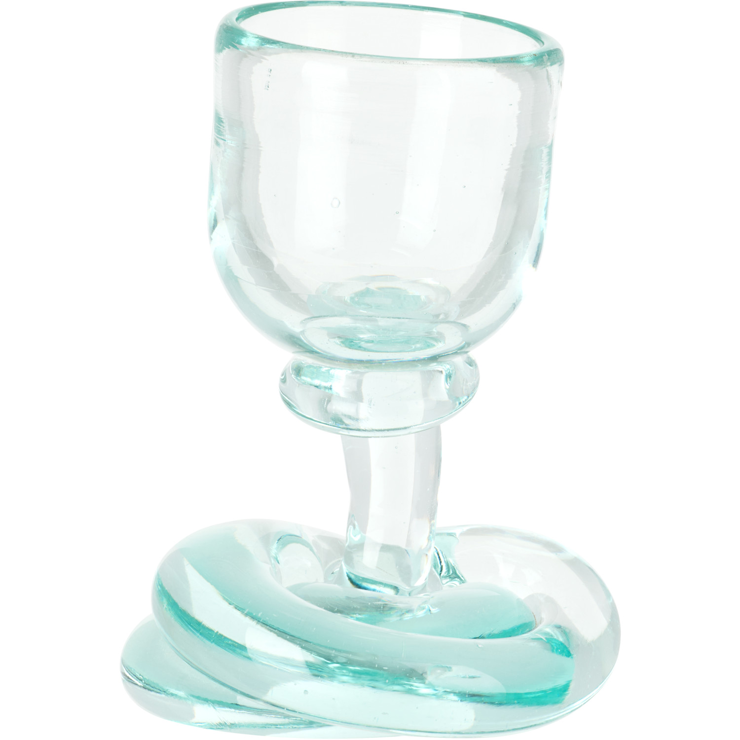  Completedworks Blue B144 Recycled Glass Egg Cup 