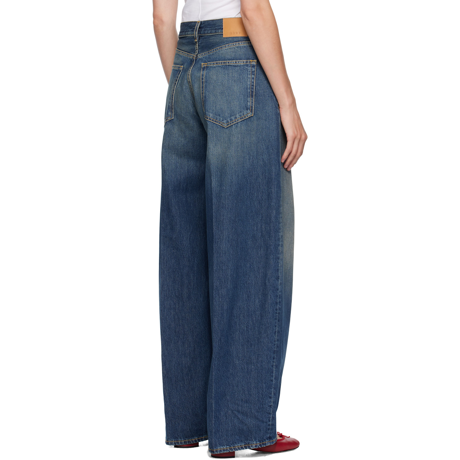  6397 Blue Loose Roomy Jeans 