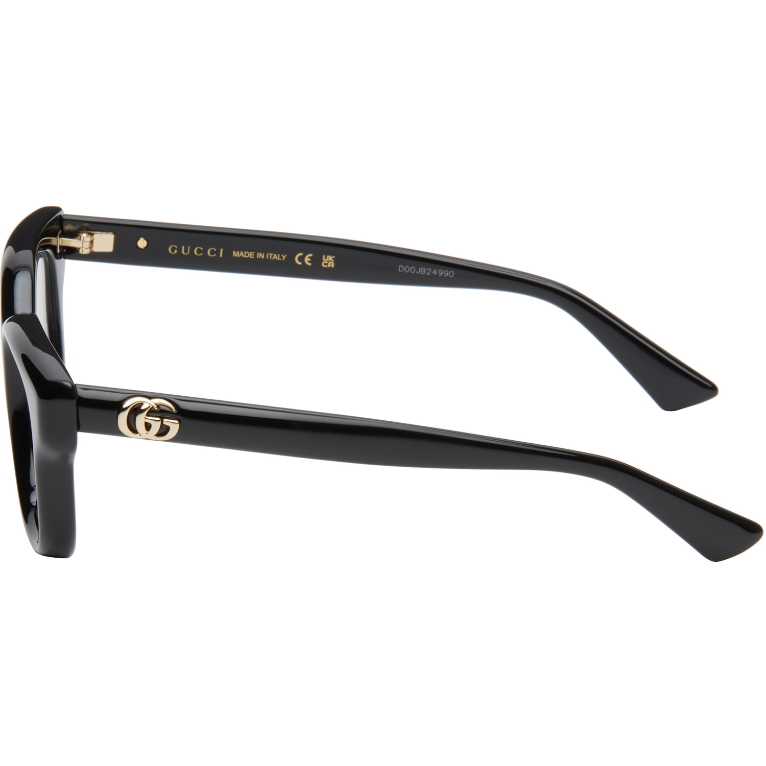  Gucci Black Square Glasses 