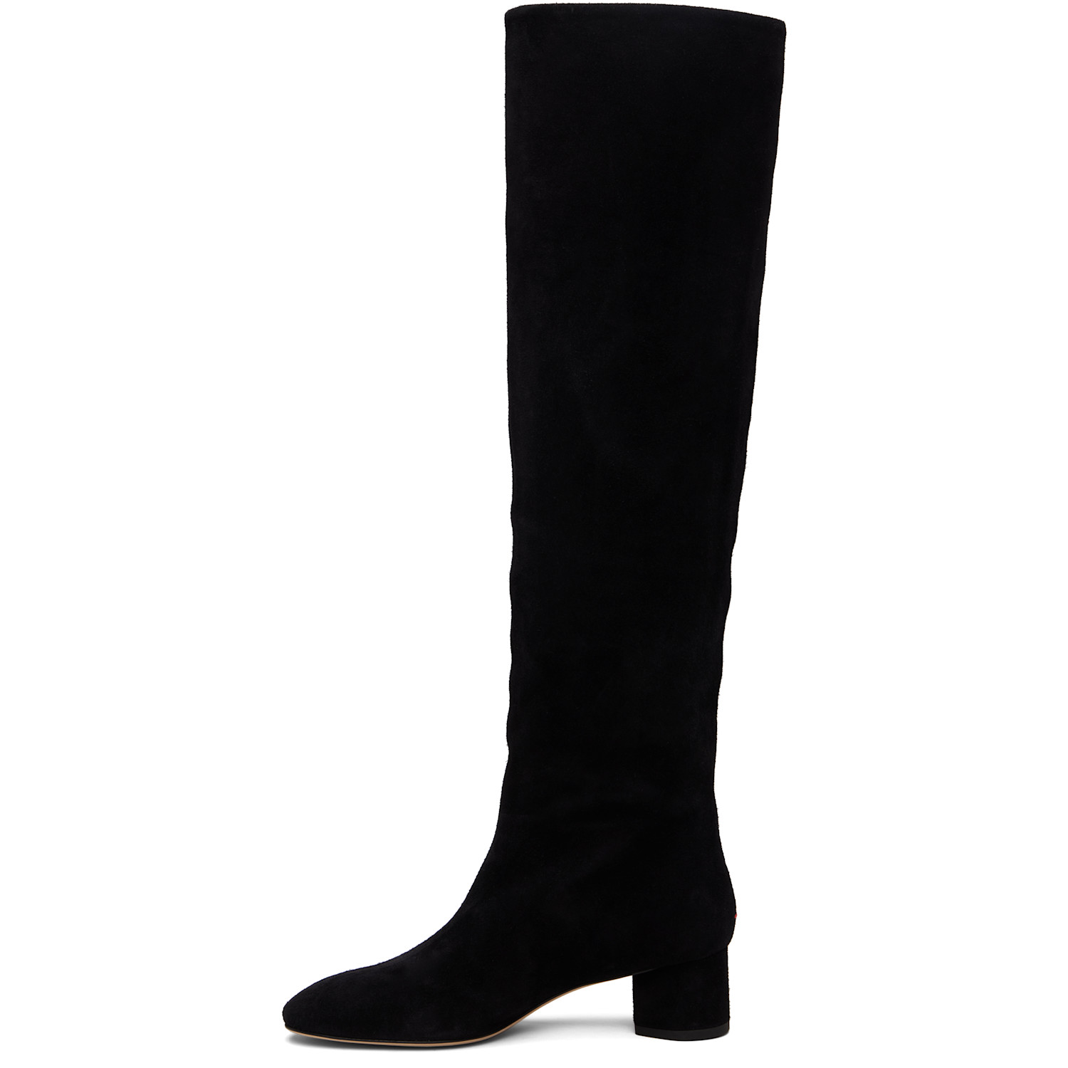  Aeyde Black Willa Suede Over-knee Boots 