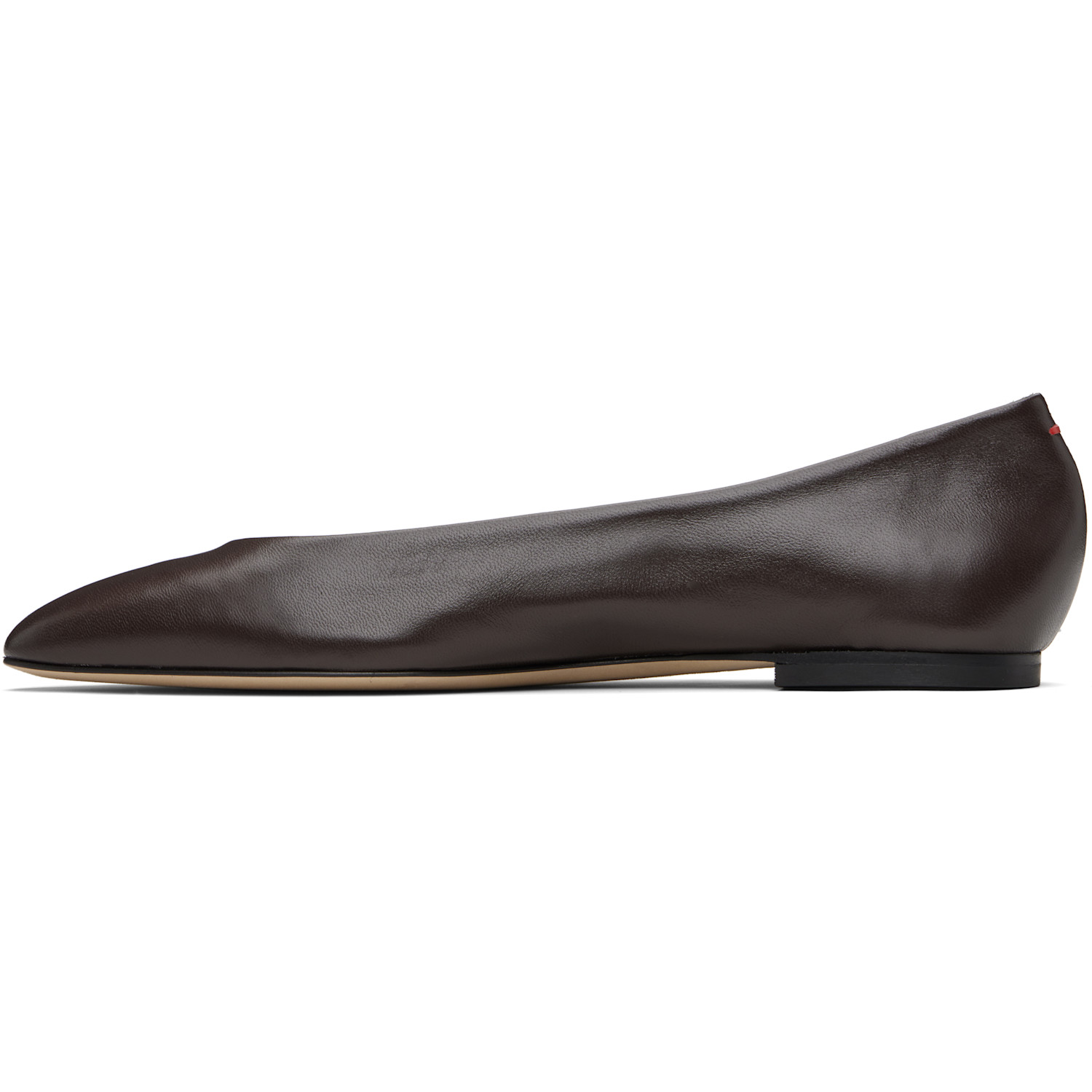  Aeyde Brown Ellie Ballerina Flats 