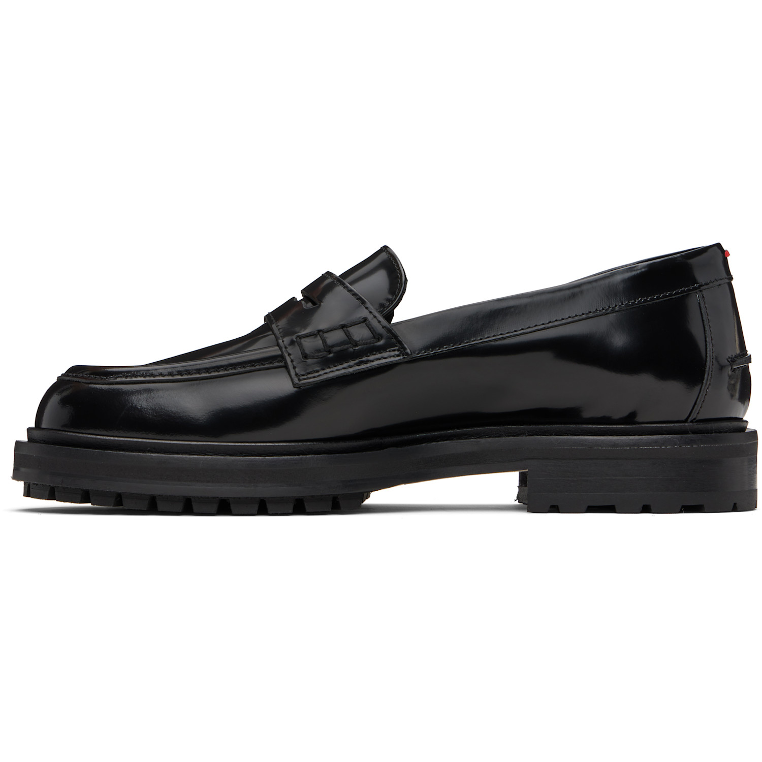  Aeyde Black Leon Loafers 