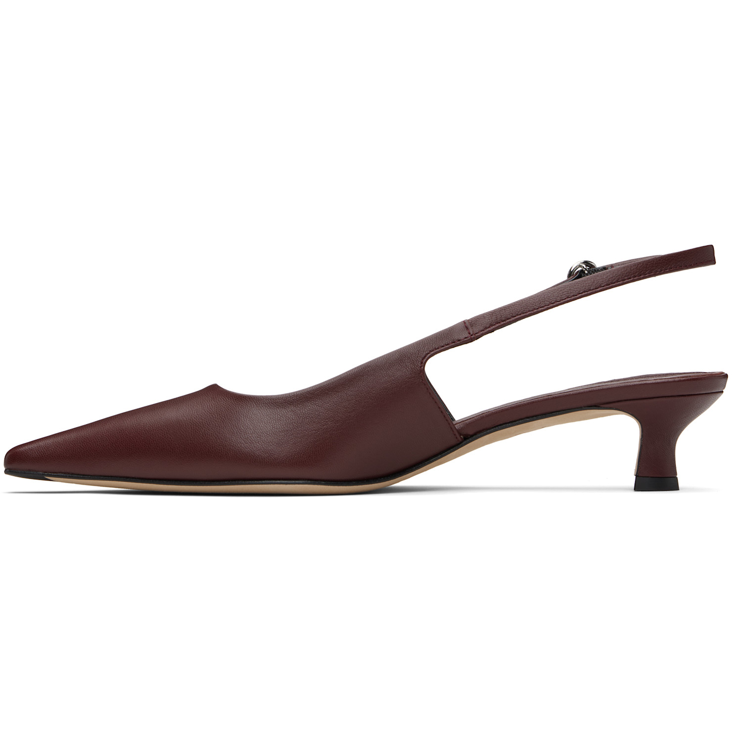  Aeyde Burgundy Catrina Heels 