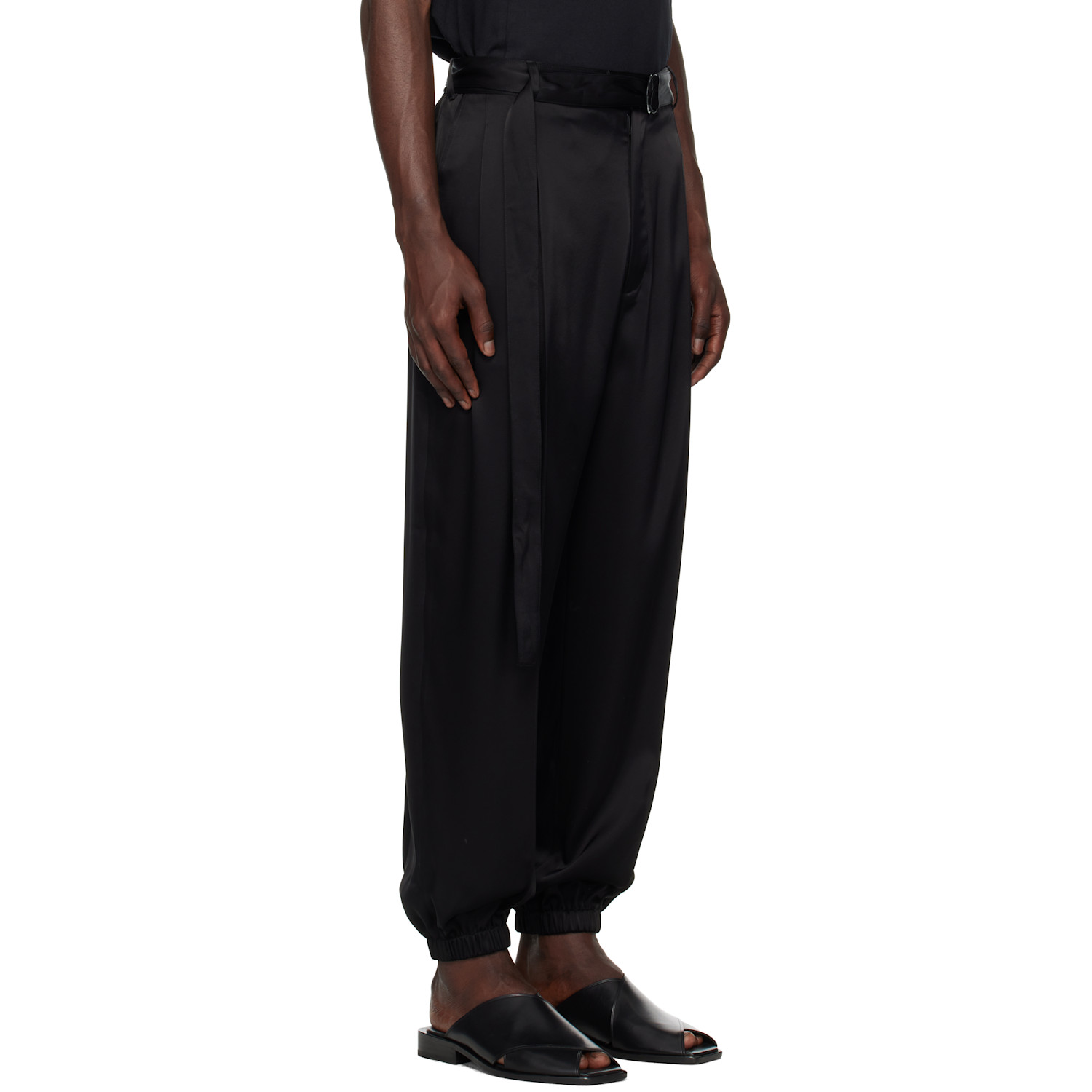  Peter Do Black Tomo Trousers 