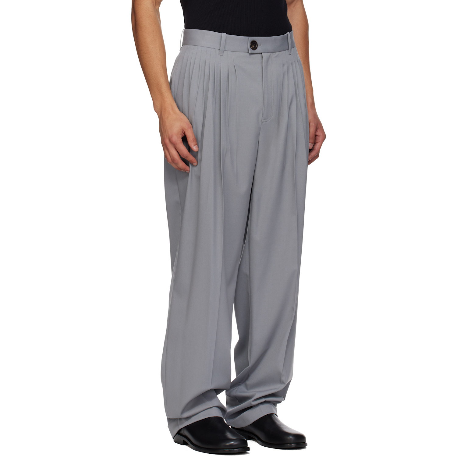  Peter Do Gray Jade Trousers 
