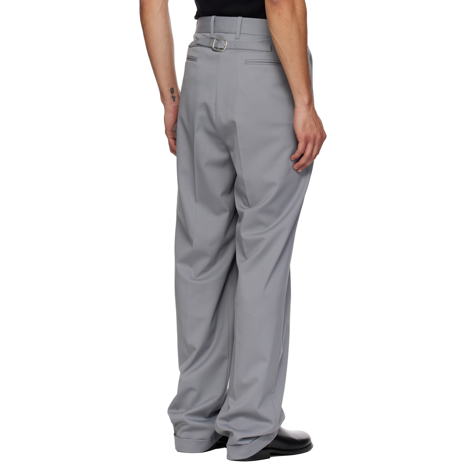  Peter Do Gray Jade Trousers 