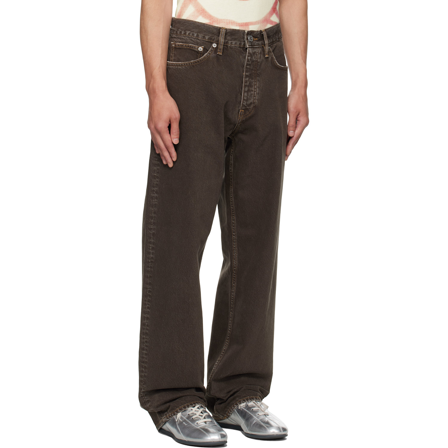  Sunflower Brown Loose Jeans 